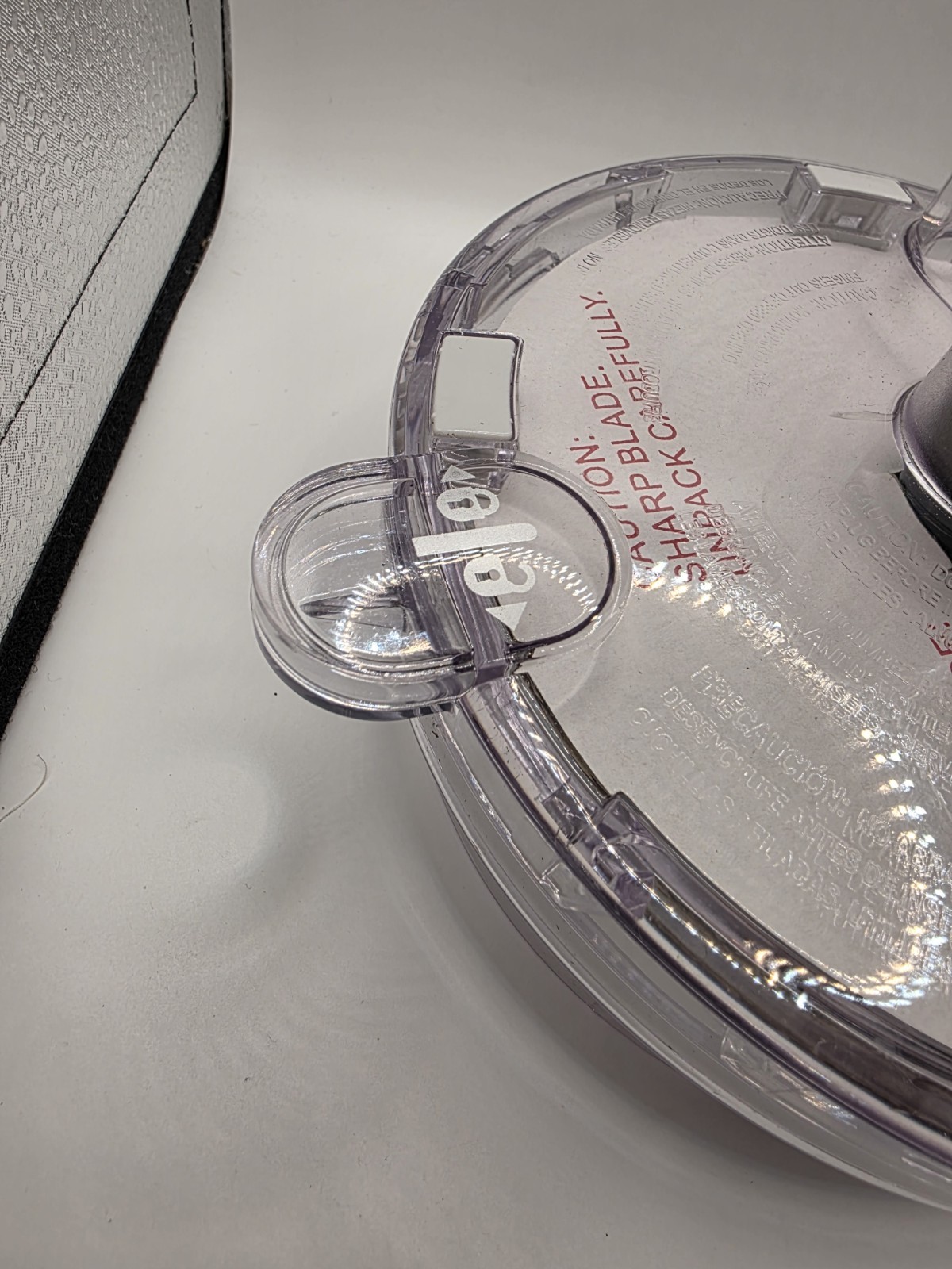 Hamilton Beach Food Processor Bowl Lid Cover Top