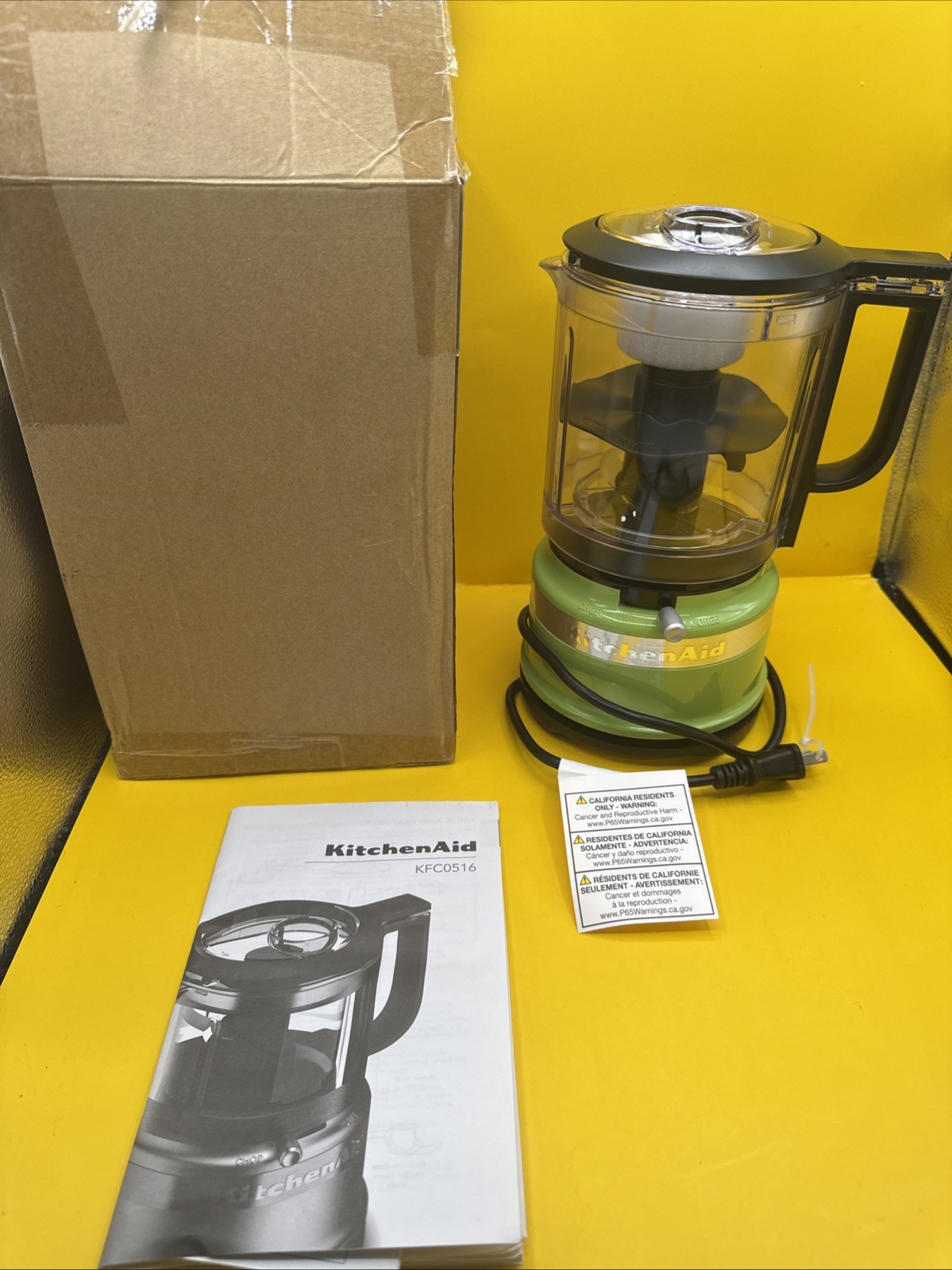 KitchenAid 5 Cup Food Chopper – KFC0516 – Green