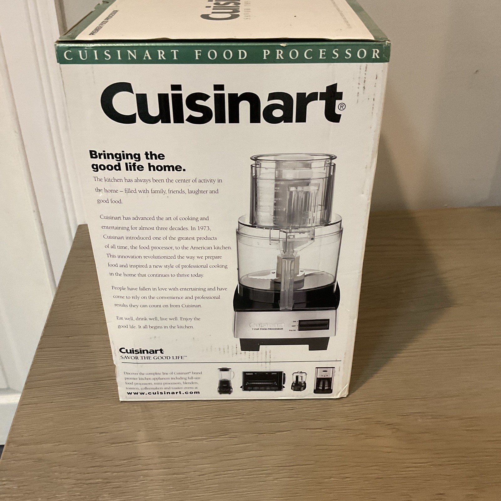 Cuisinart 7-Cup 500W Food Processor Brushed Stainless Steel DFP-7BC
