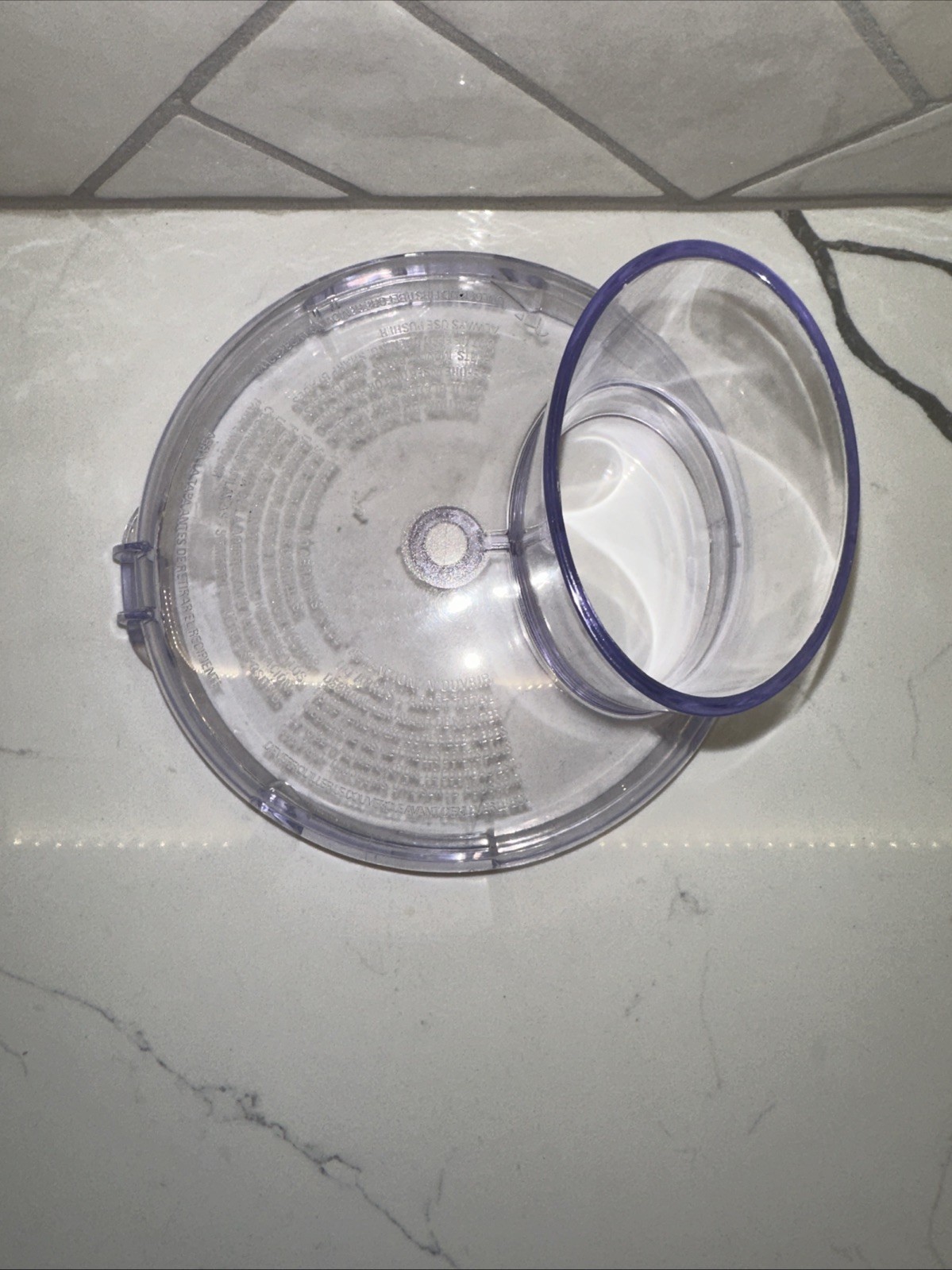 Black and Decker FP1700B Food Processor Lid & Pusher Replacement Part