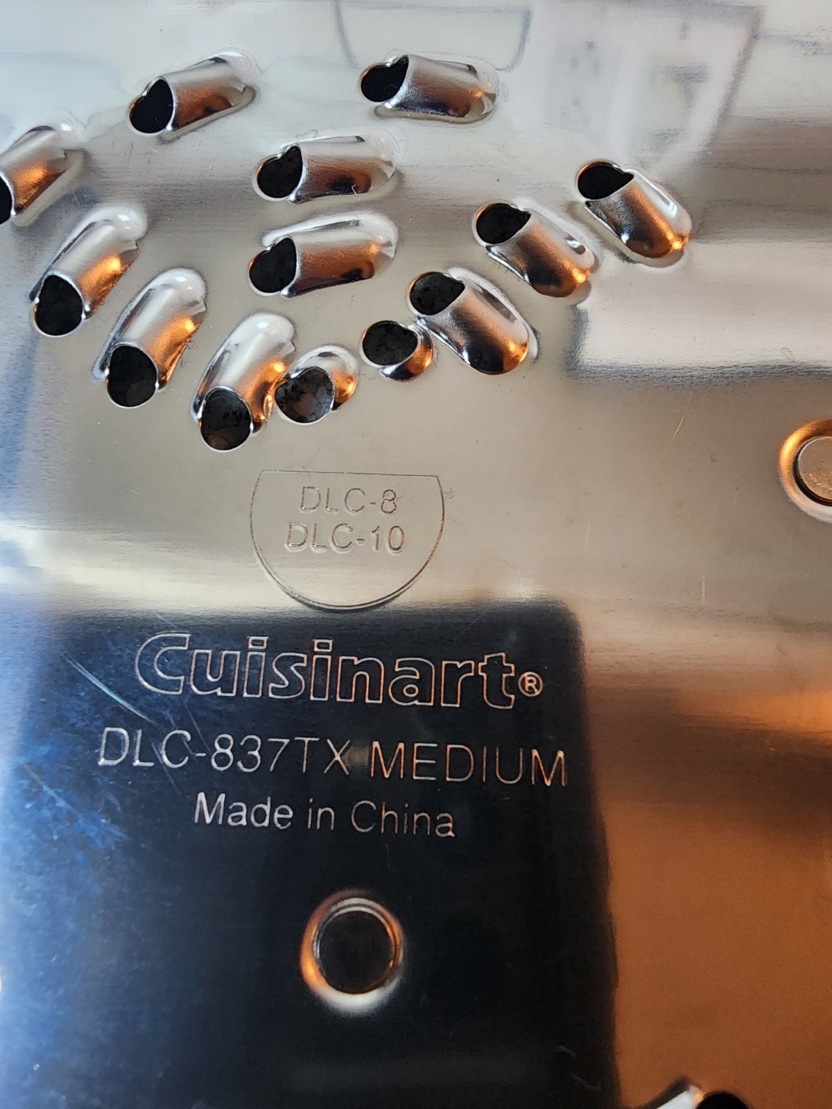 Cuisinart DLC-837TX Medium 13 Shredder Replacement Blade Disc DCL8 & DLC10