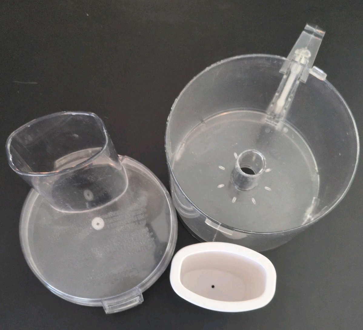 Cuisinart FP-631AGTX Replacement Bowl, Pusher, Lid 7-Cup Food Processor DLC-10