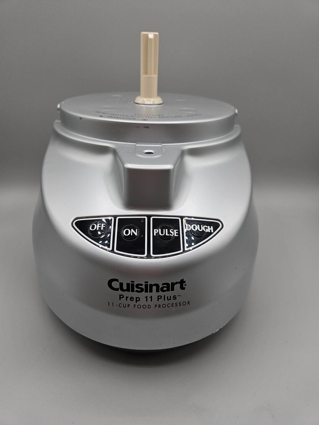 Cuisinart Custom Prep 11 Plus Food Processor Motor Base Only DLC-2011BCN Gray