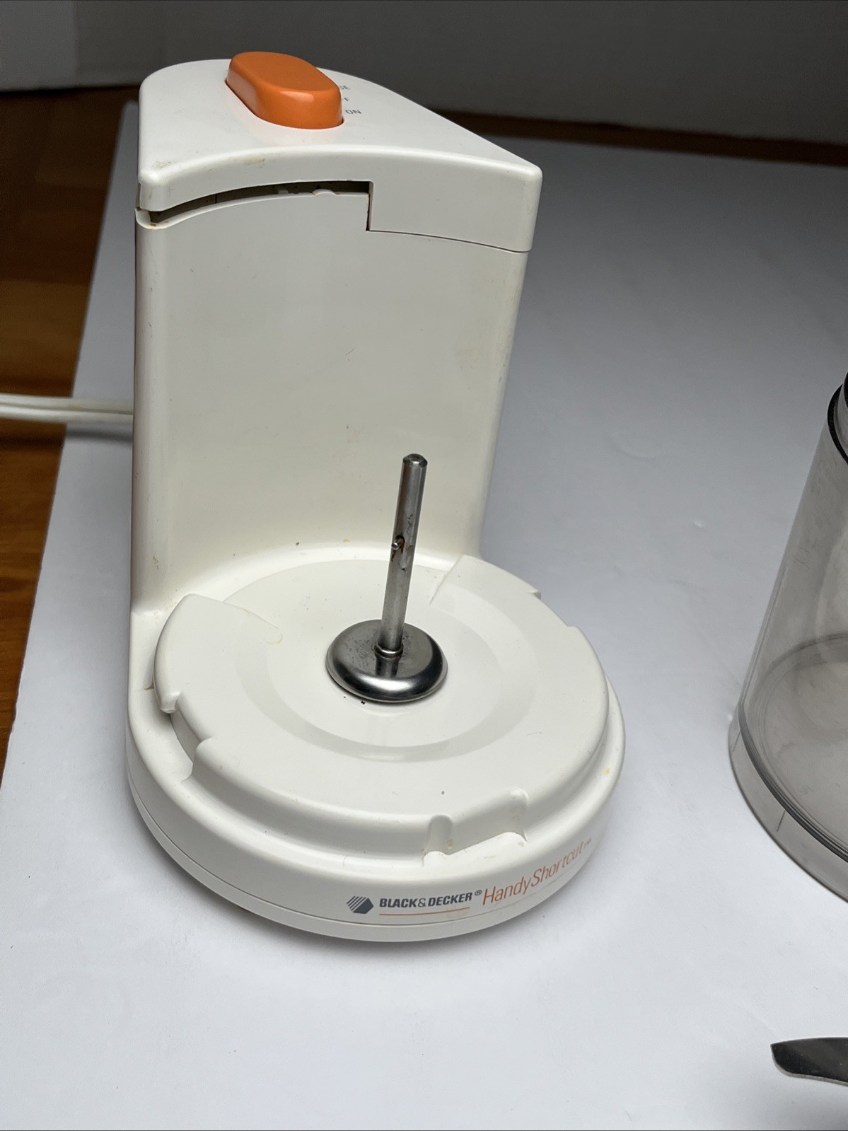 Black&Decker Handy Shortcut Mini Compact Food Processor No Lid – TESTED & WORKS