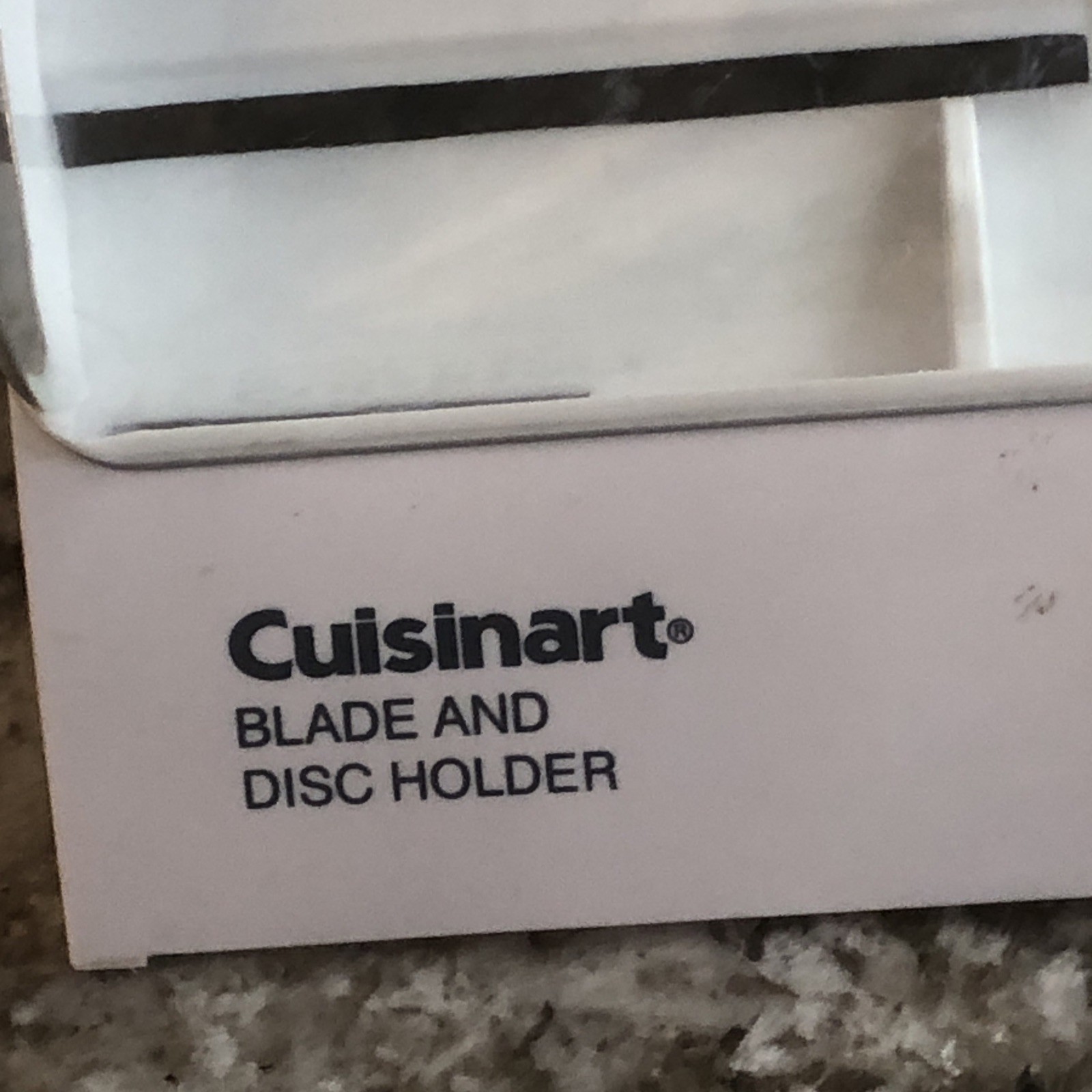 Cuisinart BDH-2C Food Processor Accessory Storage Holder Only For Blades & Discs