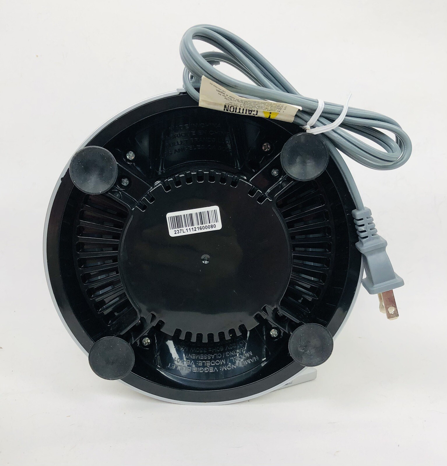 Veggie Bullet VB-101 Motor Base Only Tested Working Replacement Part Power Unit