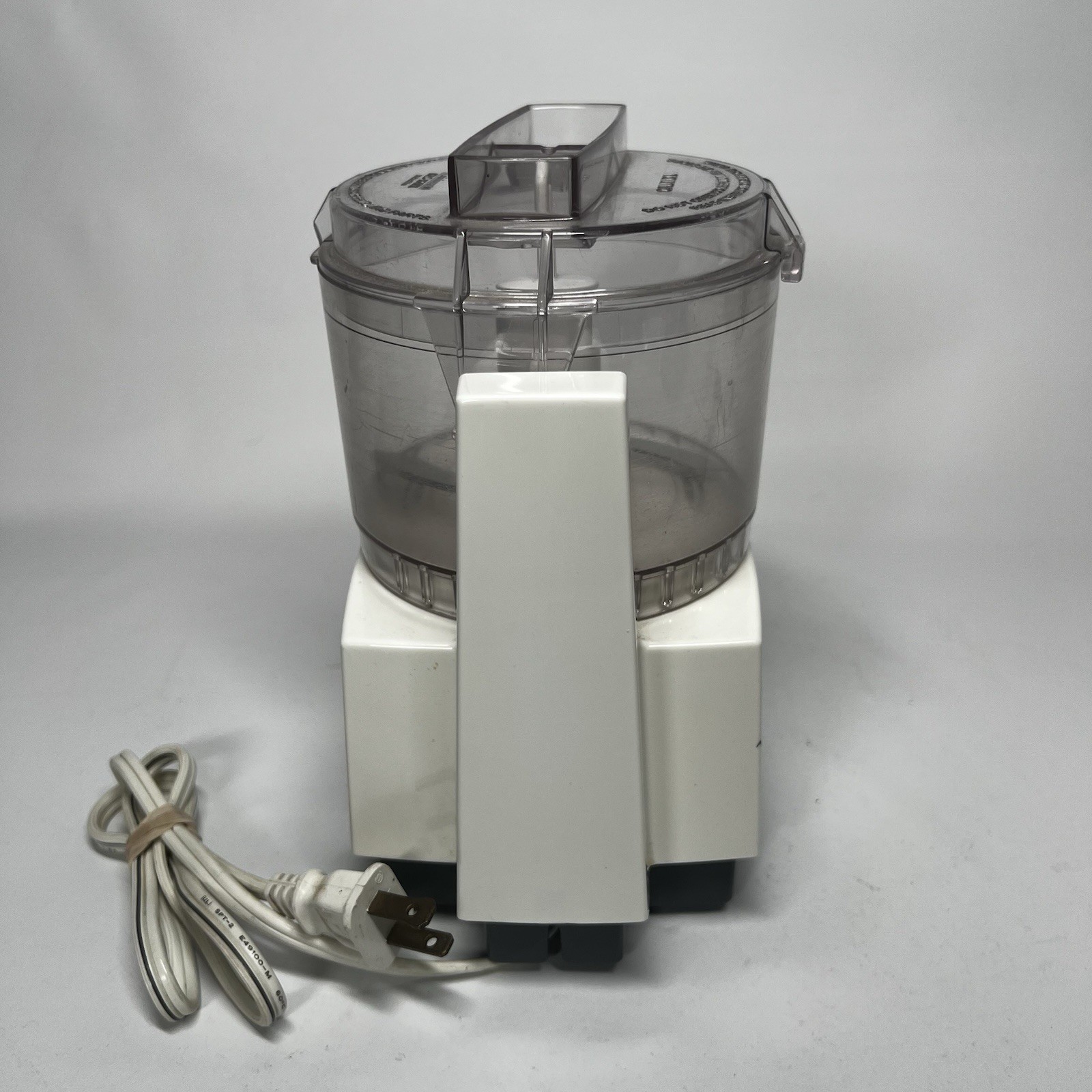 Vintage Cuisinart Mini Prep Food Processor DLC-194TX EUC 2 Speed HI & LO Tested