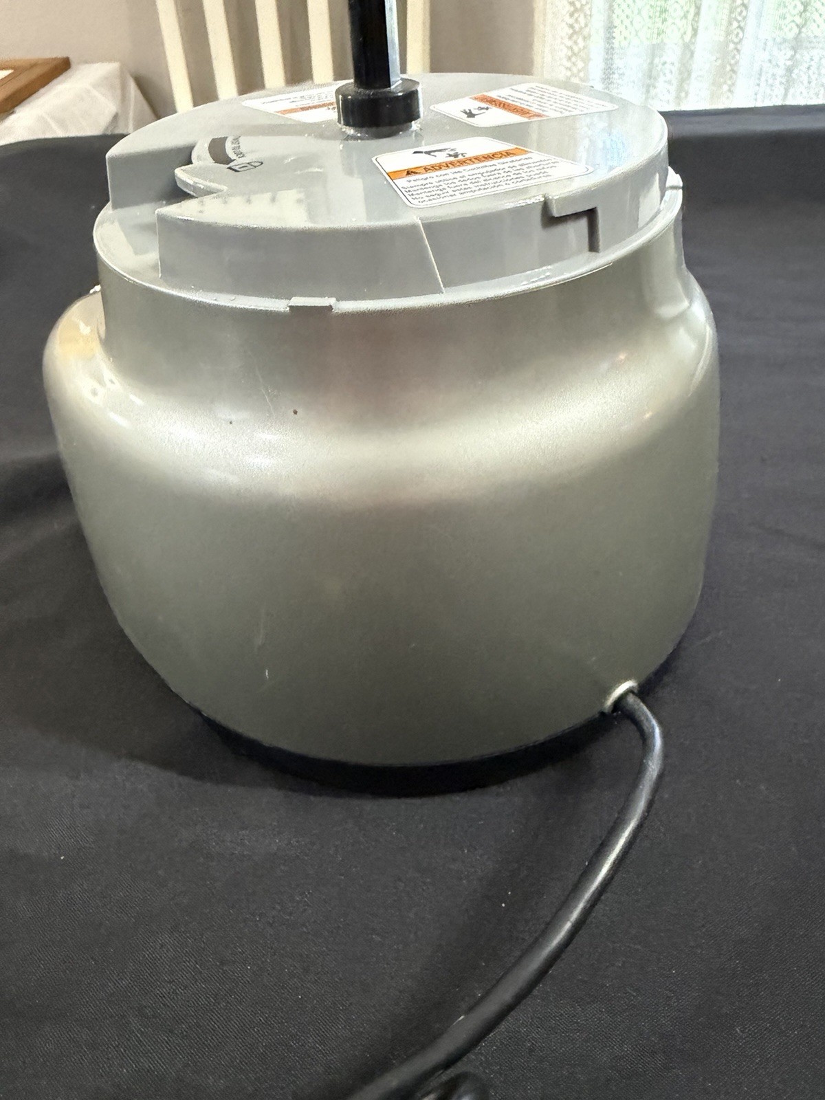 KitchenAid KFP0711CU0 Food Processor Motor Base Tested Works OEM Gray