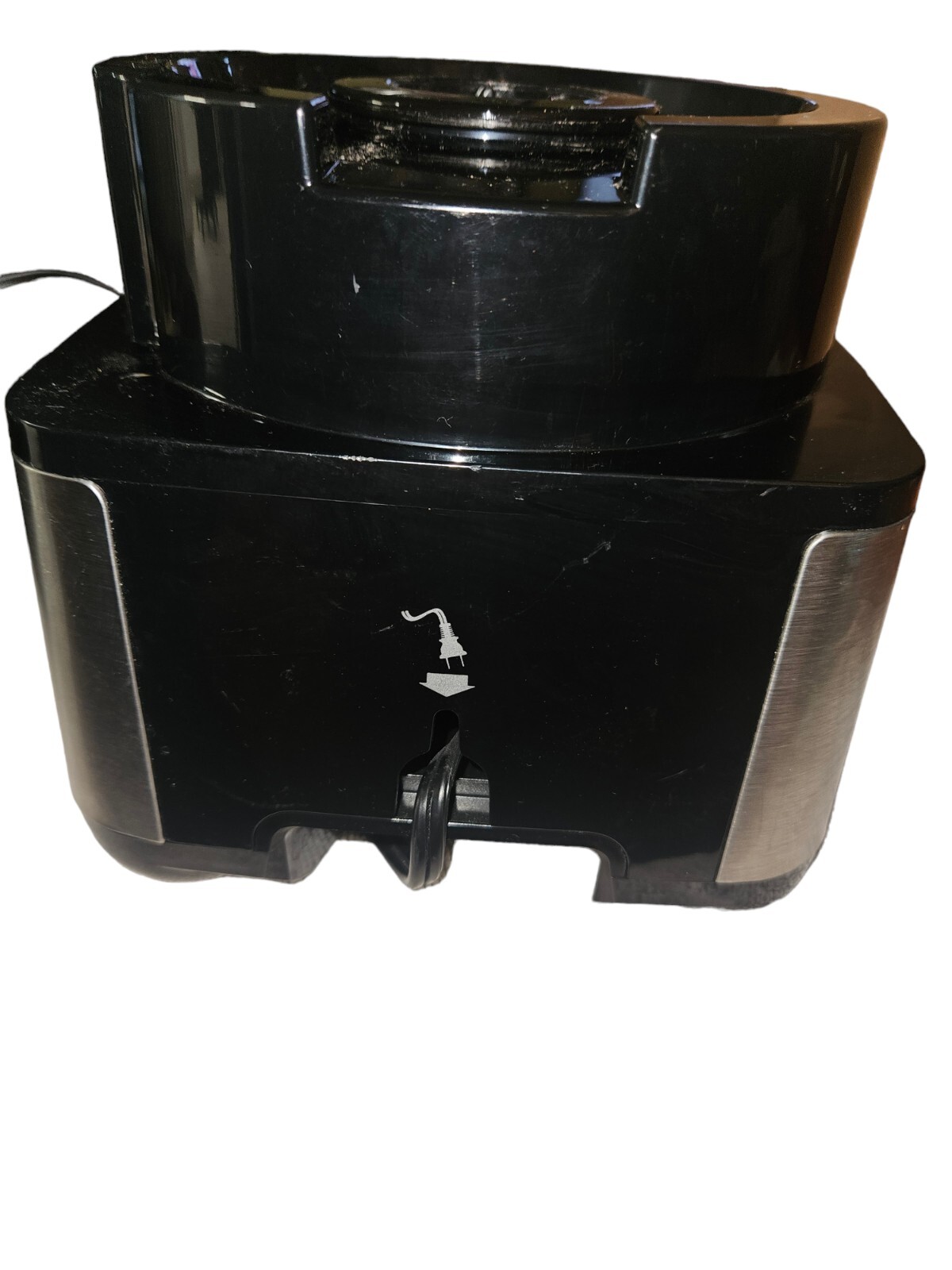 Hamilton Beach Food Processor Base 70725A Black Motor Only TESTED & WORKS