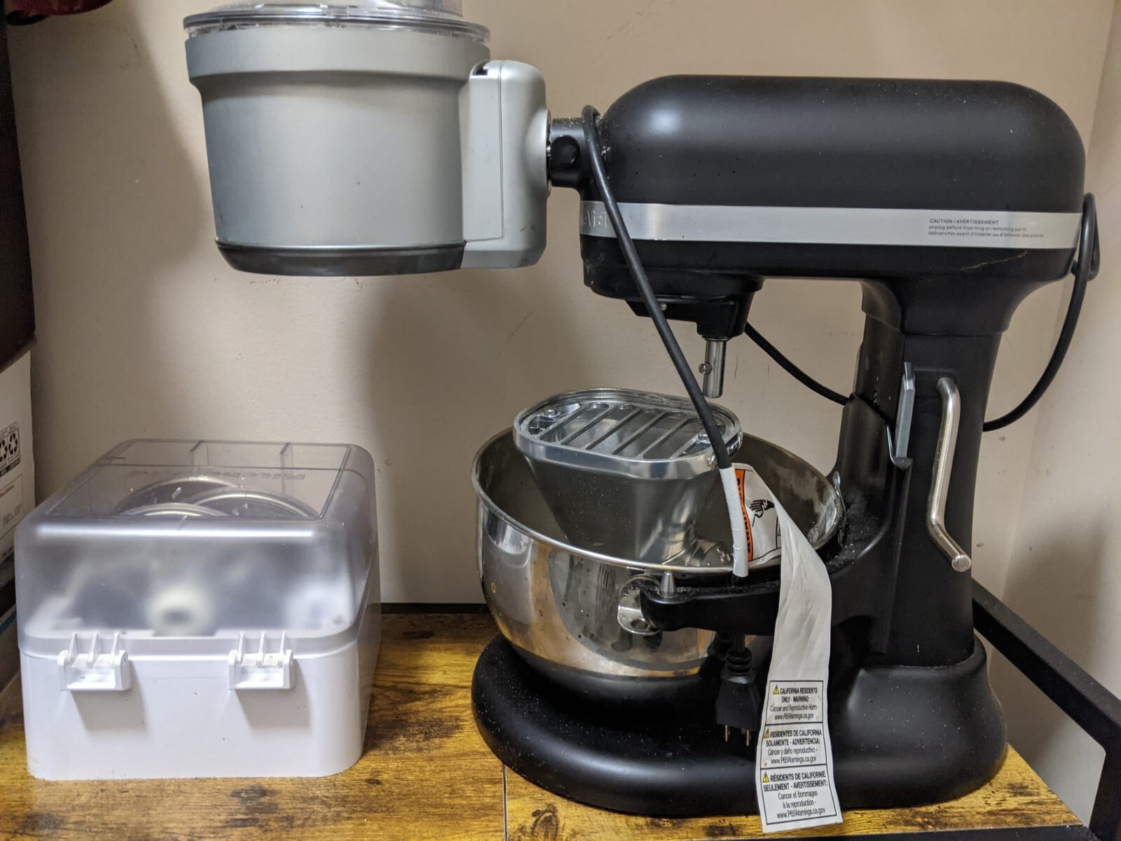 KitchenAid KSM2FPA Food Processor Attachment, Dicing Kit, Silver