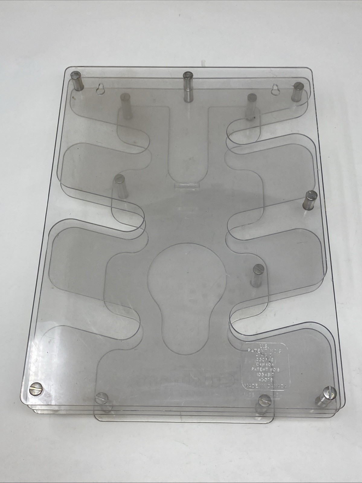 VTG Cuisinart DLC-7 Food Processor Wall Mounted Acrylic Accessory Holder DLC-078