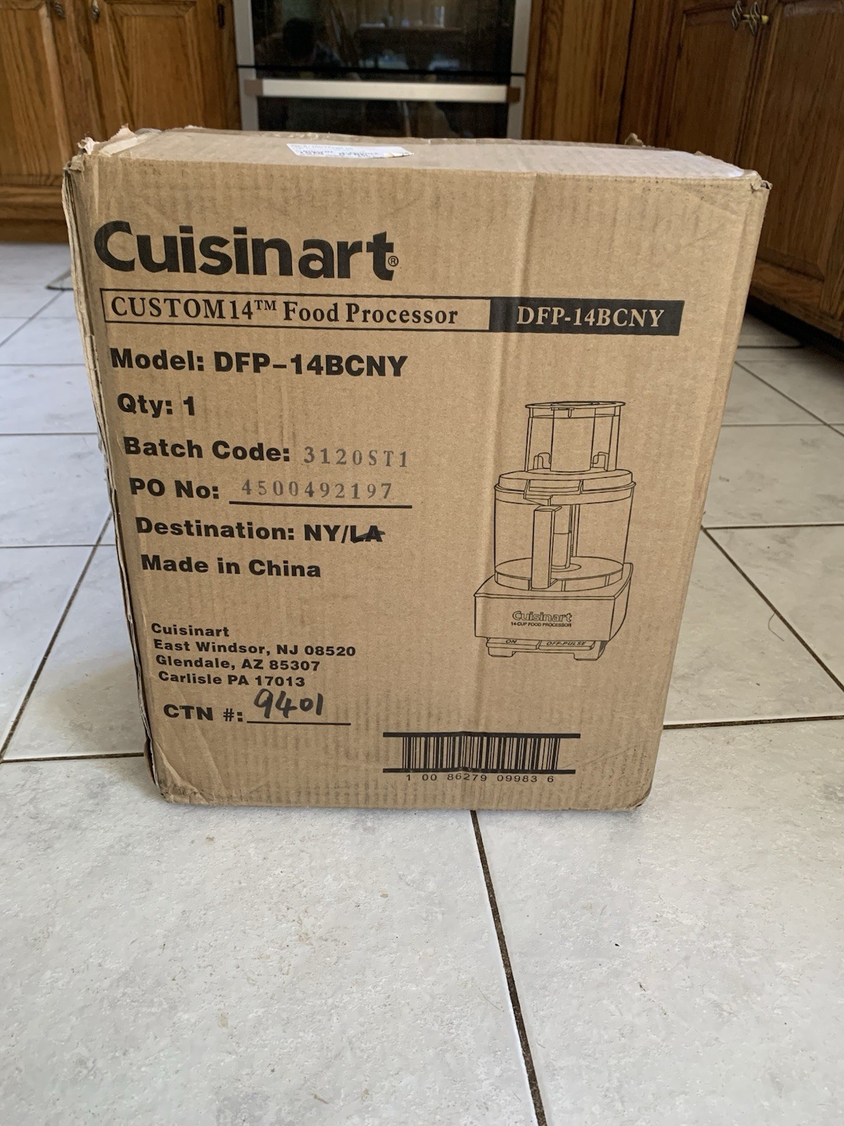 Cuisinart DFP-14BCNY 14-Cup Stainless Steel Food Processor Extra-Large Feed Tube