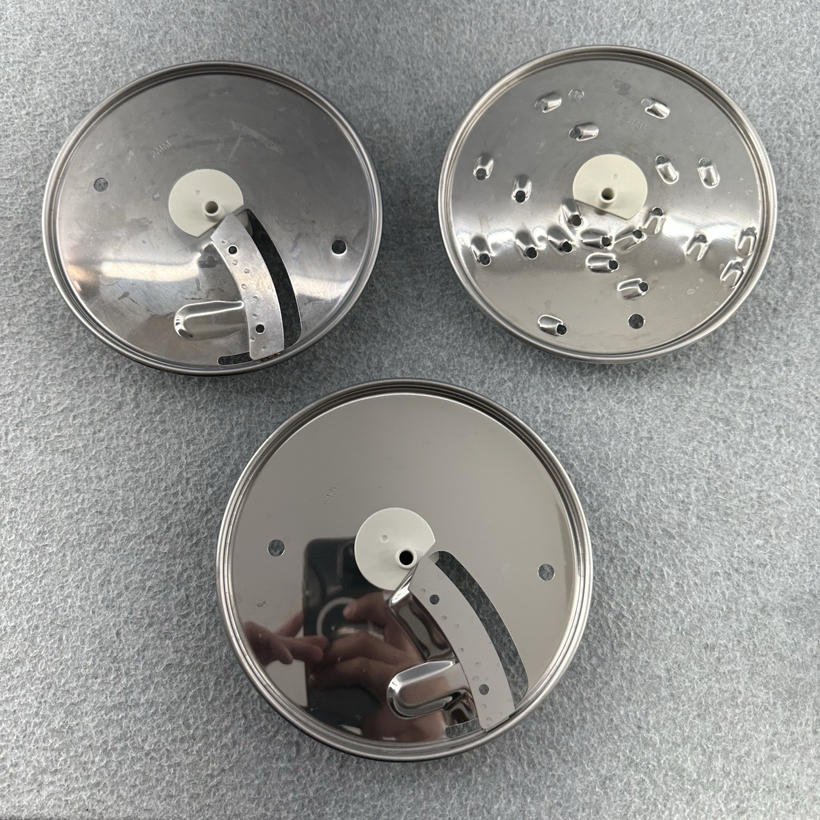KitchenAid 12-Cup Food Processor KFP740 KFP750 Replacement 3pcs Disc Blade