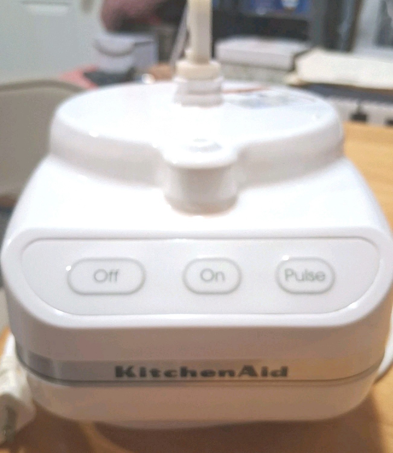 Kitchenaid KFP300WH Works Good Food Processor Little Classic Base Only