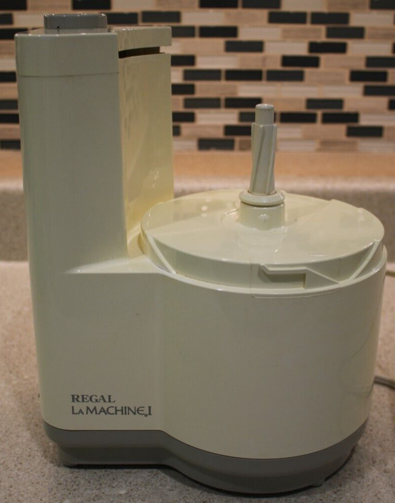Vintage Regal La Machine I Model K 813 Food Processor Motor Base Only LQQK