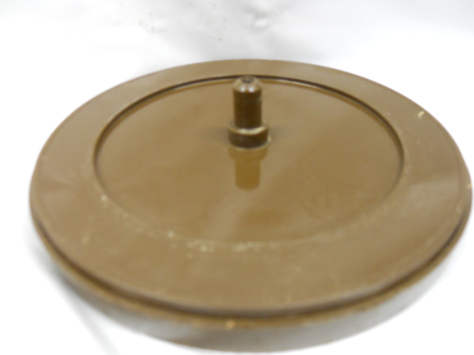 Oster Regency Kitchen Center Mixing Bowl Turntable Rotating Base Plate Brown