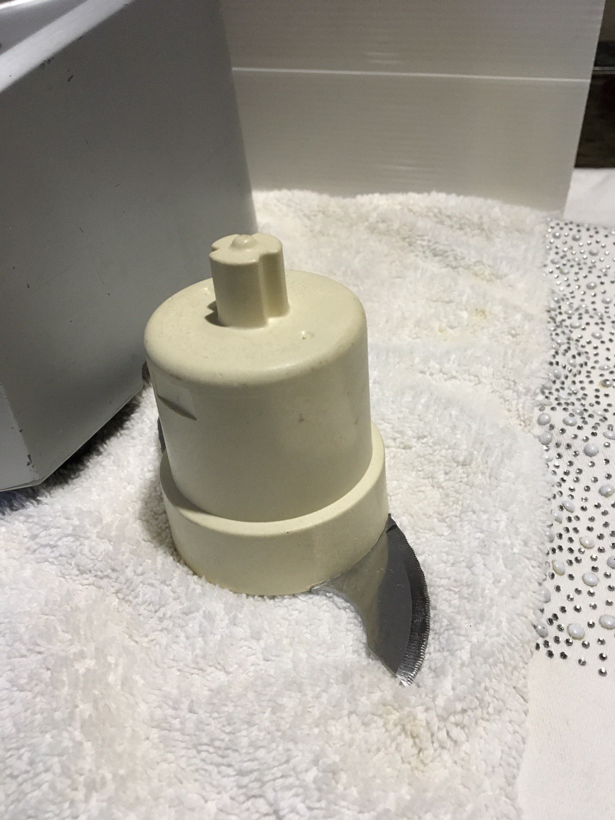 Cuisinart FP-12DC Elite 12 Cup Food Processor BASE MOTOR & blades Tested Works