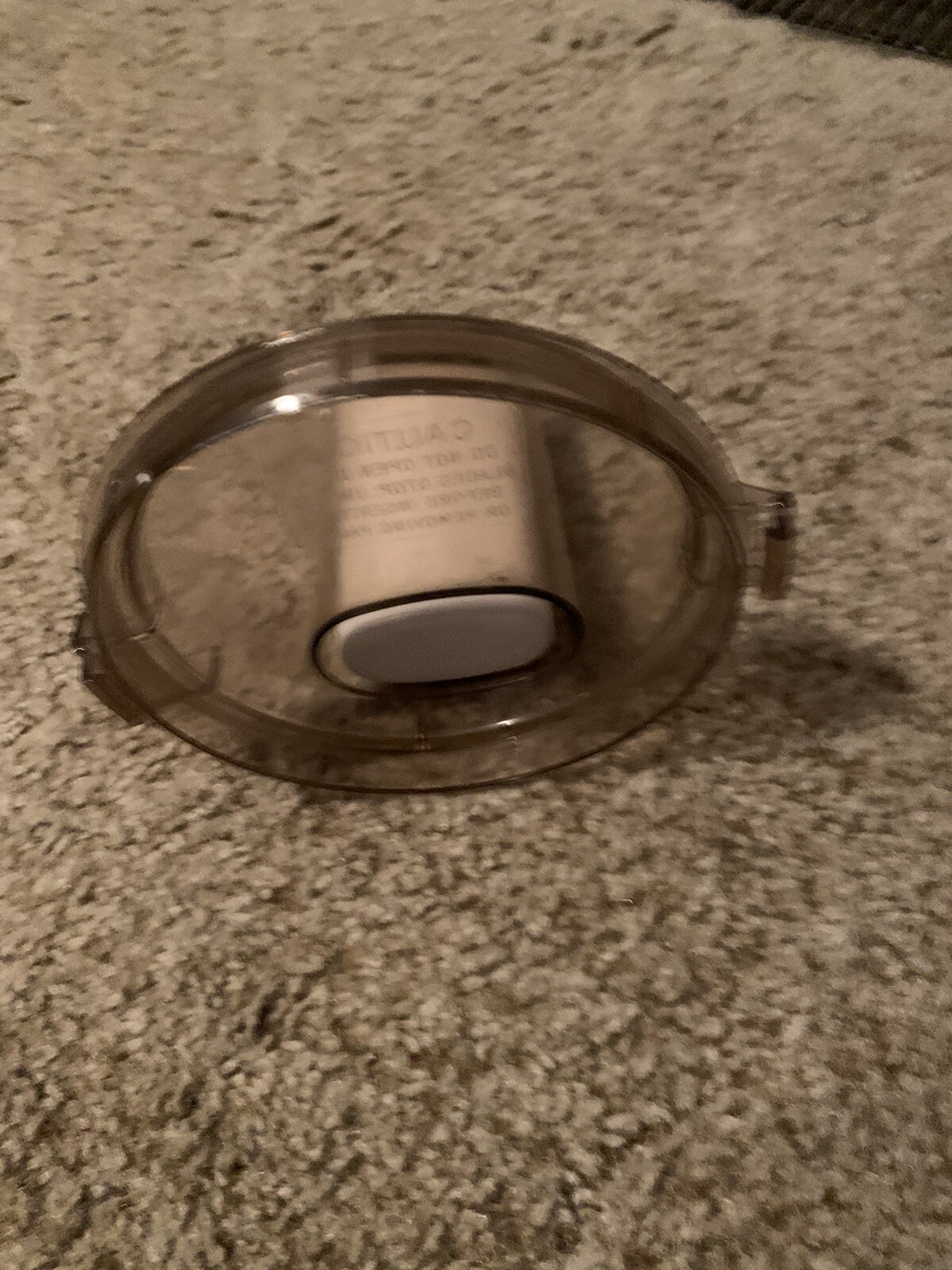 SEARS ROEBUCK 400.822800 FOOD PROCESSOR LID & PUSHER ONLY
