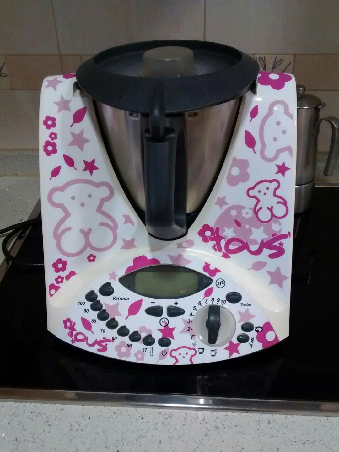 ADHESIVE VINYL TO DECORATE YOUR THERMOMIX TM31. BEAR. FROM SPAIN