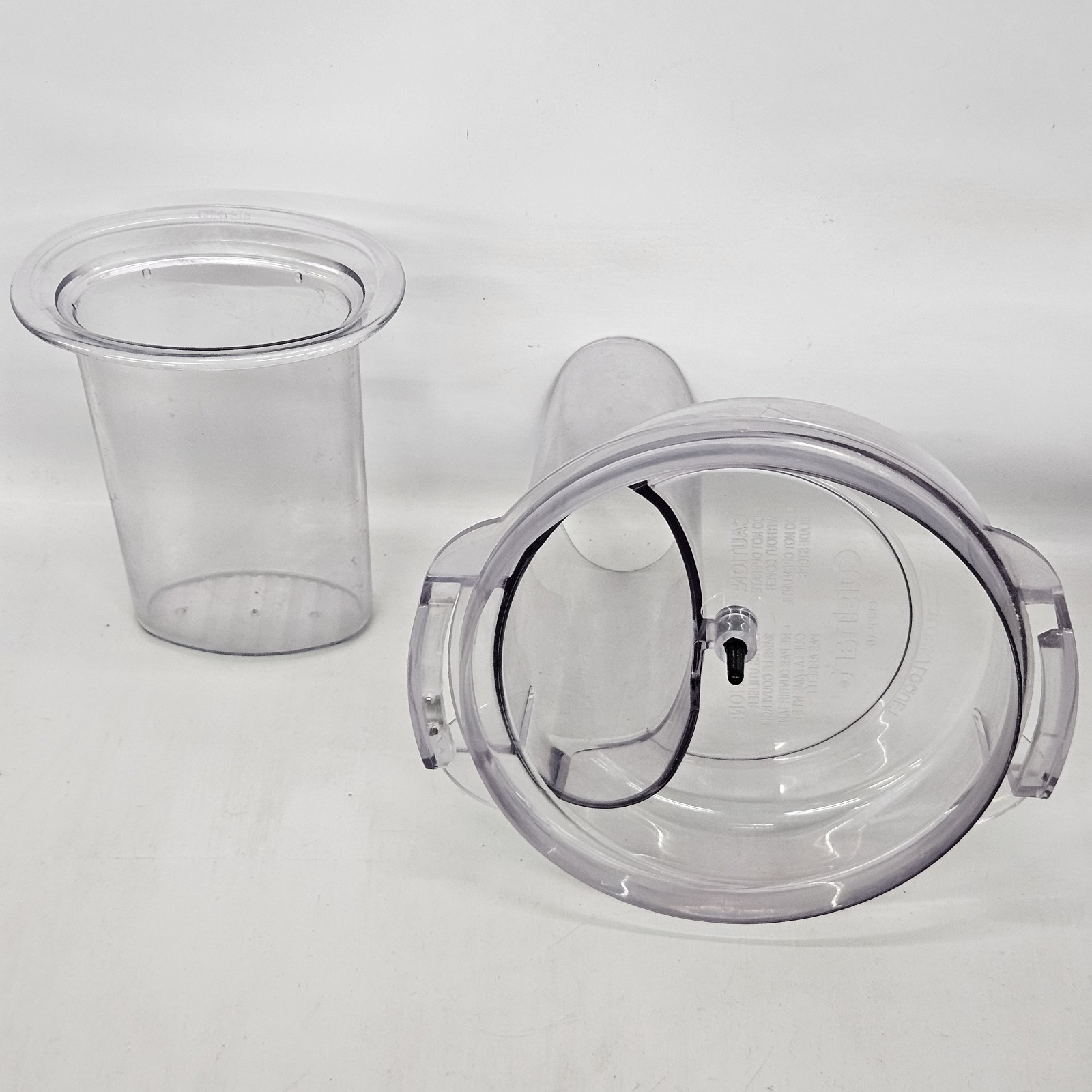 Cuisinart Food Processor Lid Cover Top AFP-7 Replacement Part Lid and Pusher