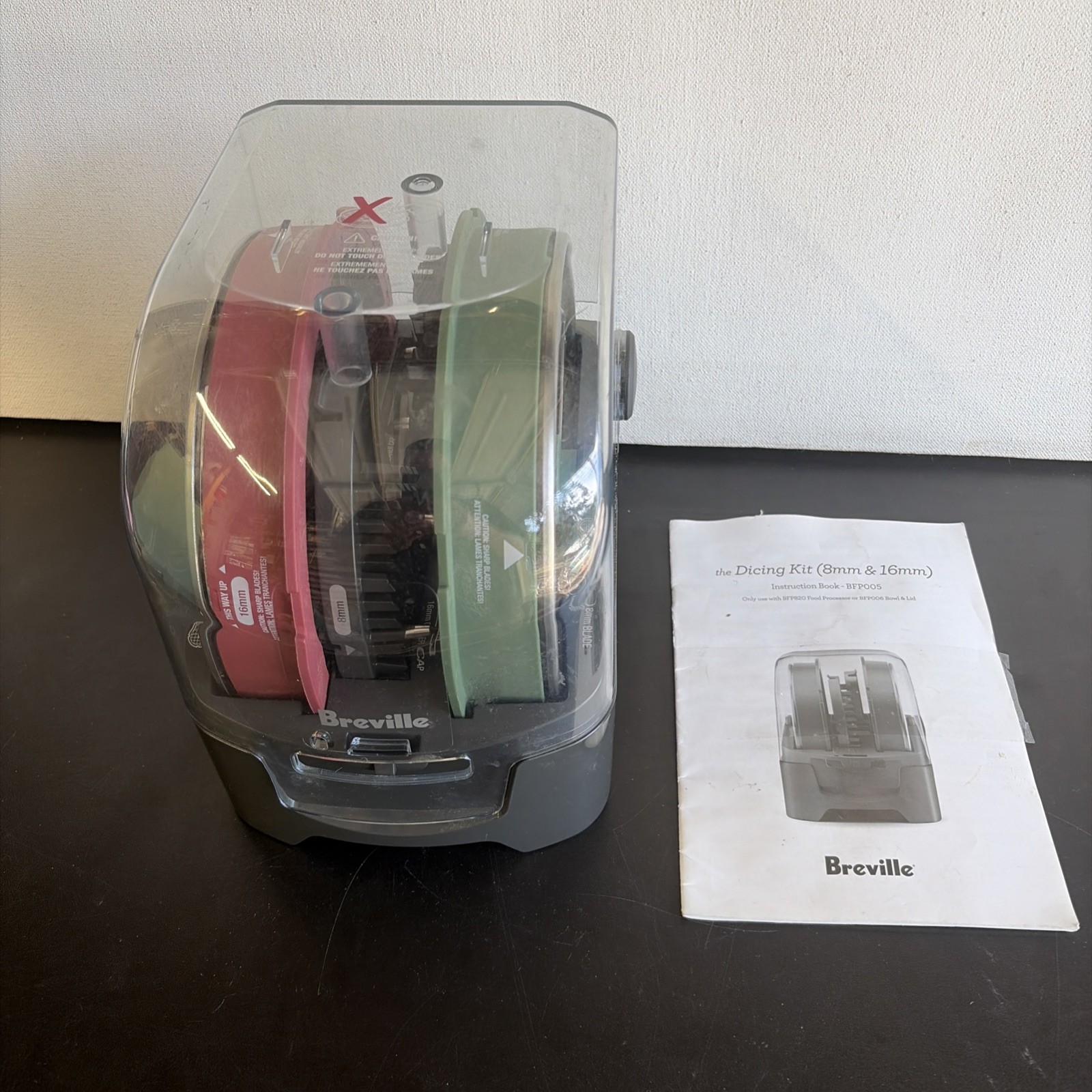 OEM Breville Sous Chef Food Processor BFP820BAL Dicing Disc Blade 16mm / 8mm