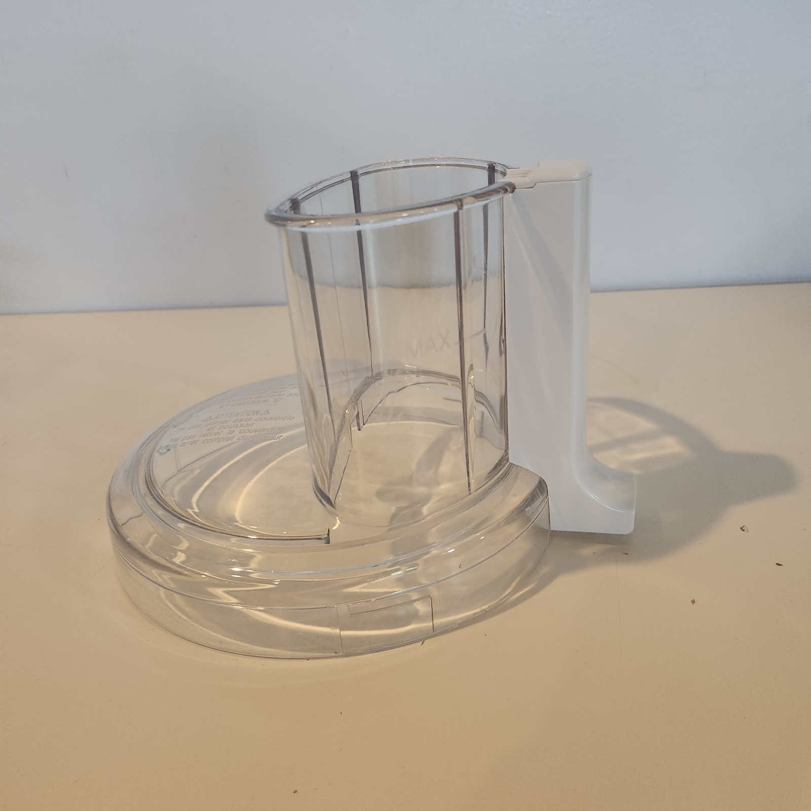 KitchenAid Food Processor Replacement Work Bowl Lid Cover Part KFPW761 White