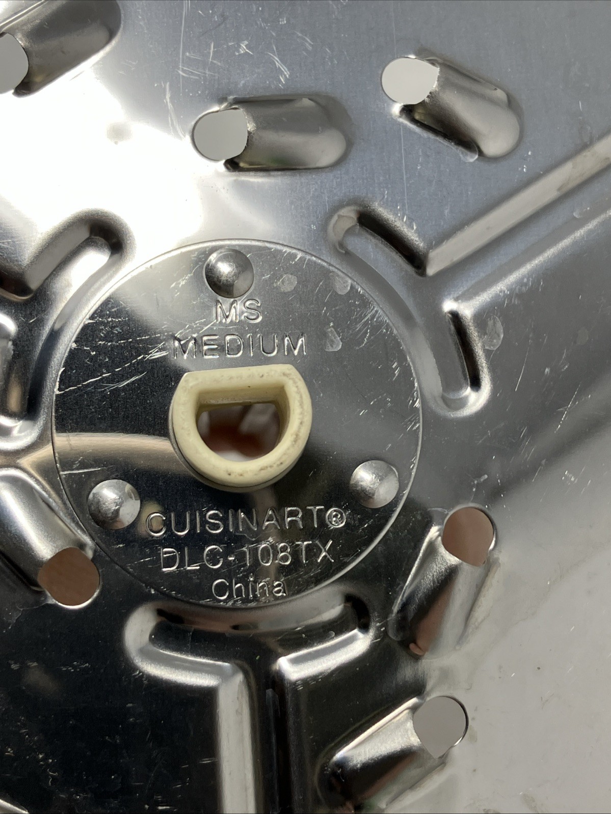 2 Cuisinart Discs for DLC-5 Food Processor DLC-108TX Shred DLC-103TX 3mm Slice