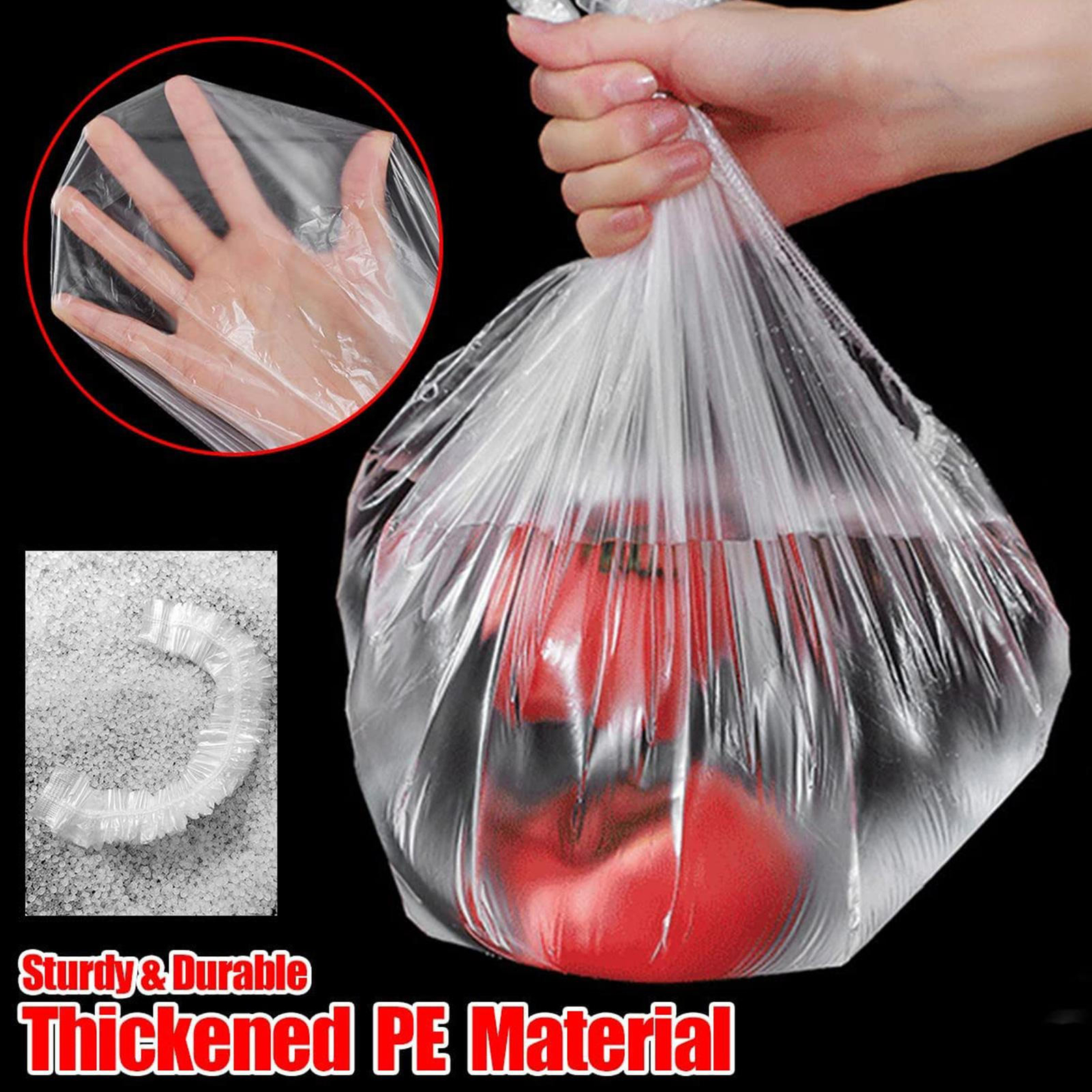30pcs Thickened Dust Cover Transparent Kitchen Appliance Cover In Various Sizes