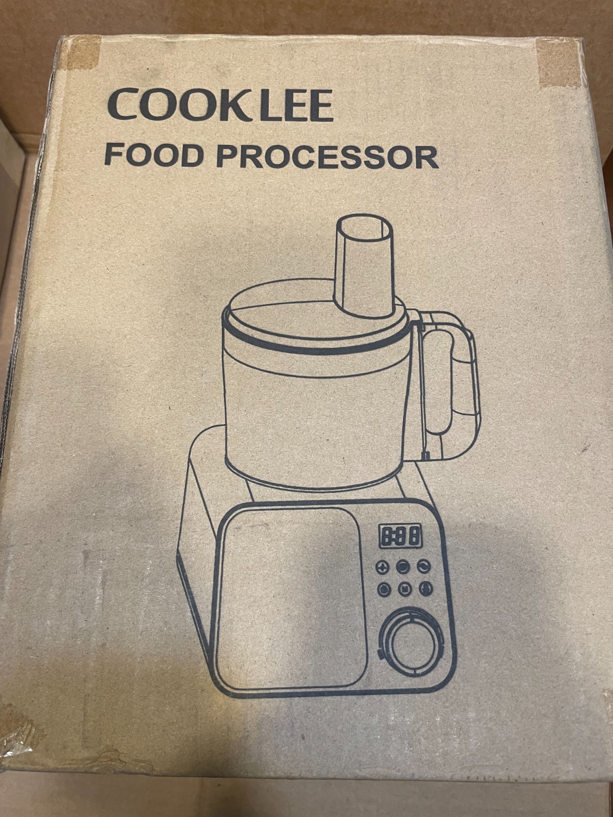 Cooklee Food Processor 600w 120v-60hz E03