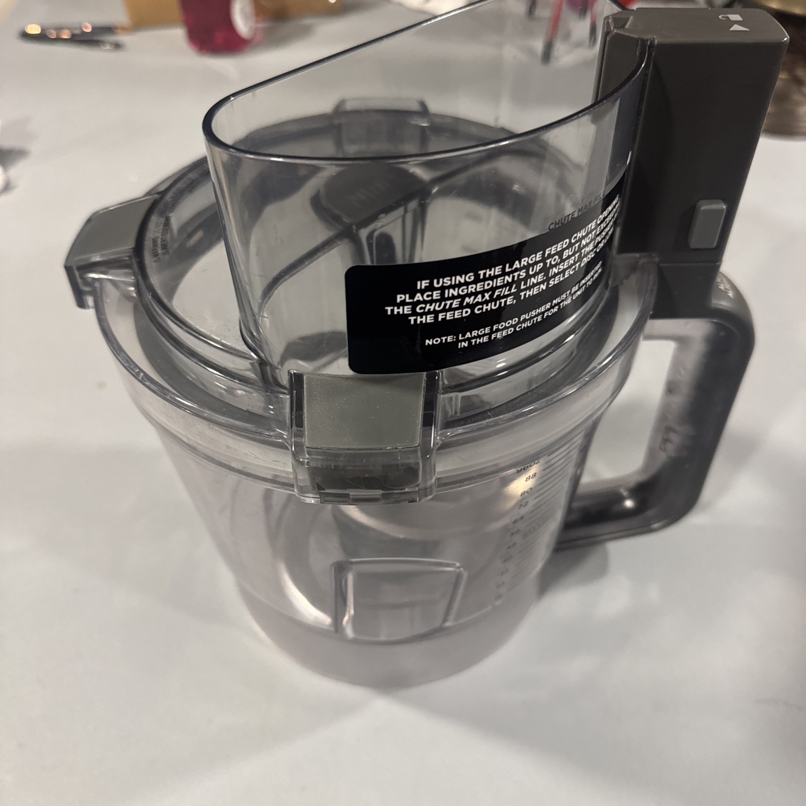 Ninja NF701 Professional 12 Cup XL Food Processor Base Bowl Lid, Blades 4 PARTS