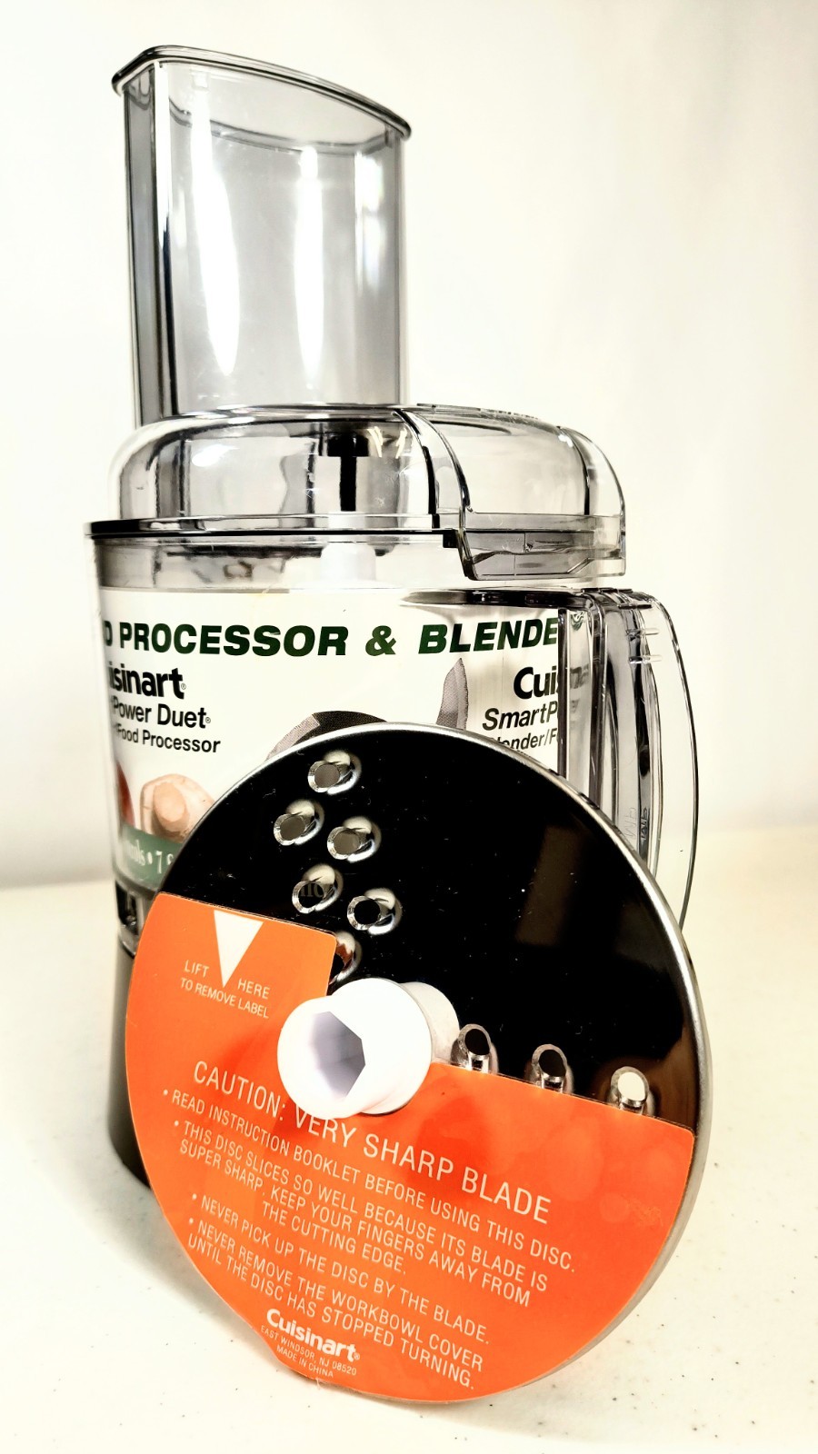Cuisinart Smartpower Duet Blender Food Processor Attachment free Shipping