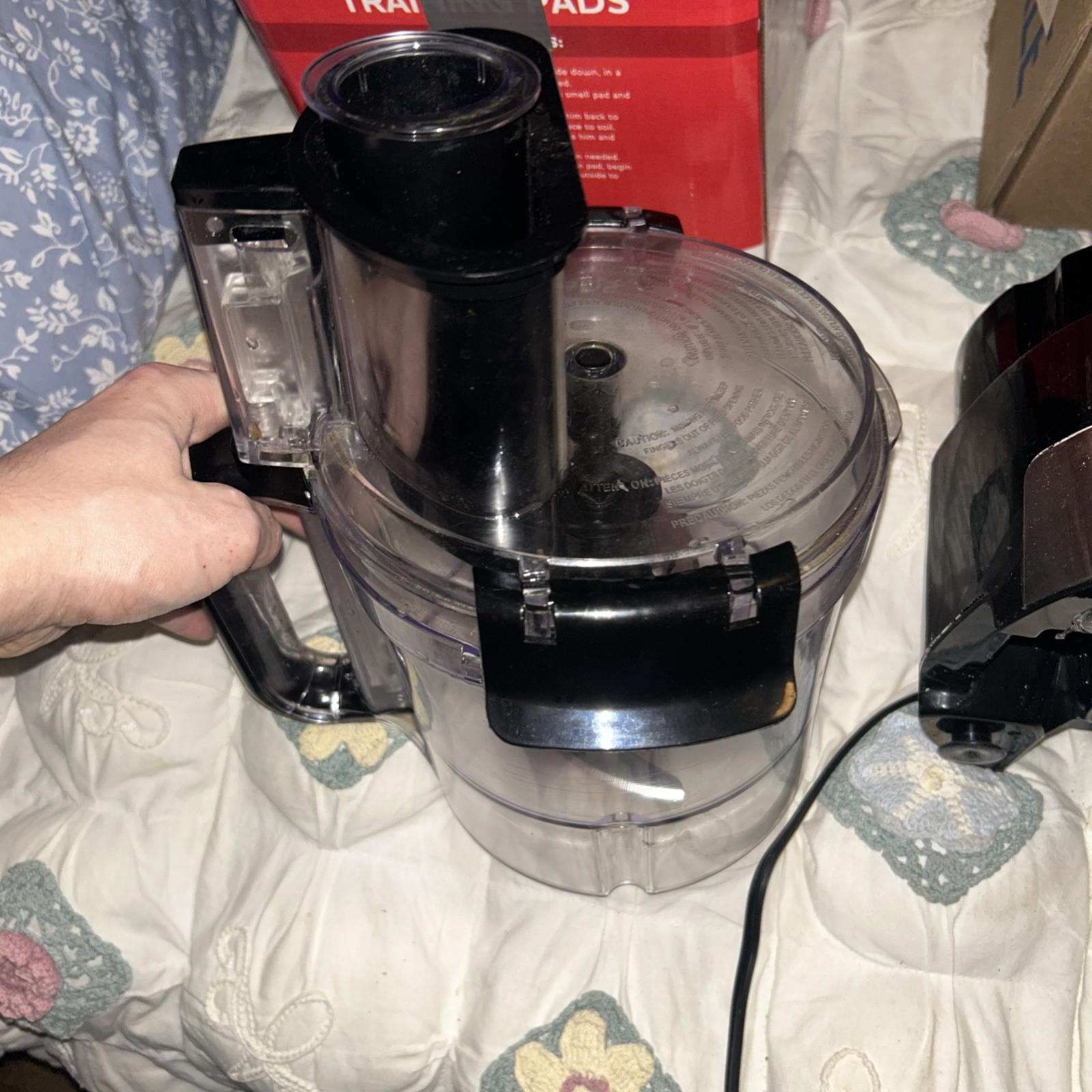 Hamilton Beach 70721 10 Cup Stack and Snap Food Processor – Black