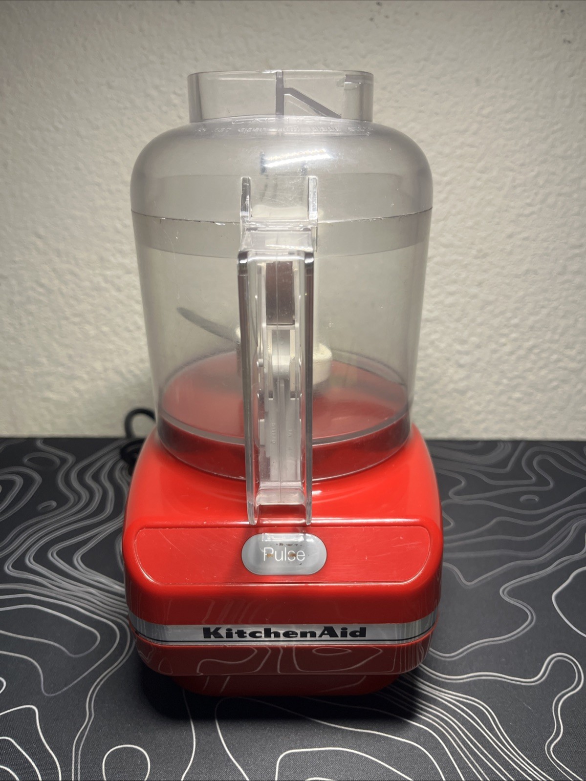Kitchen Aid Chef’s Chopper Mini Food Processor 3 Cups KFC3100ER1 Red Tested