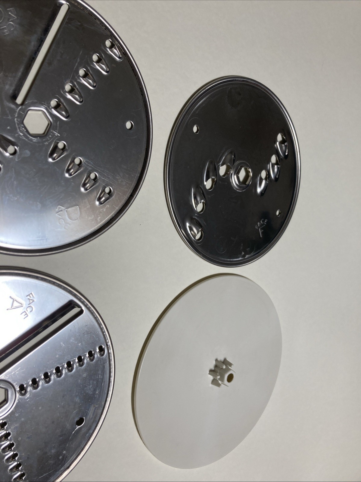 Moulinex La Machine 354 390 Food Processor 3 Discs Blades & Slinger Plate Set
