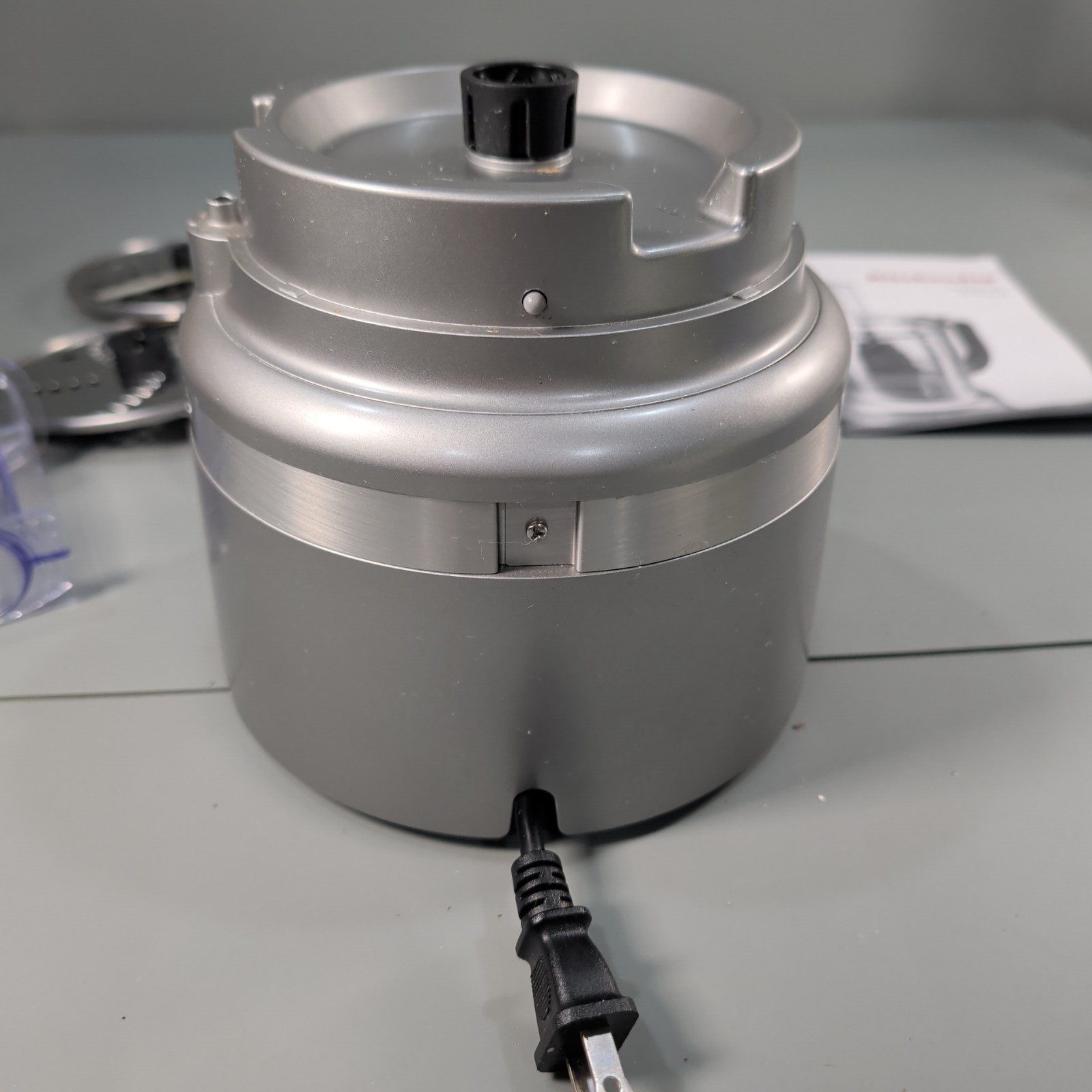 KitchenAid KFP0919 9-Cup Food Processor Contour Silver 3 Discs Blade Manual