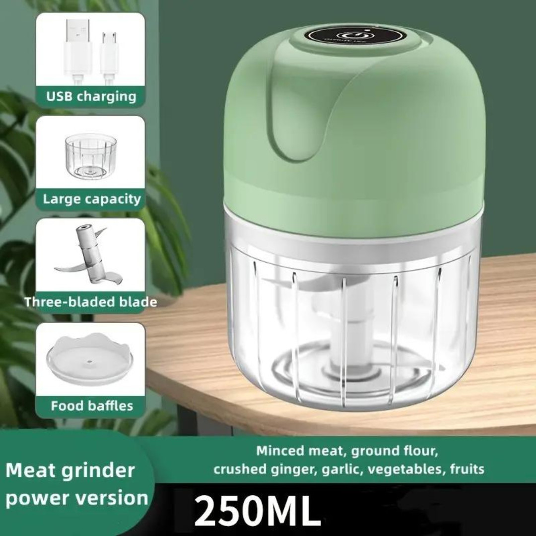 Electric Wireless Garlic Onion Stirring Device Meat Grinder Food chopper