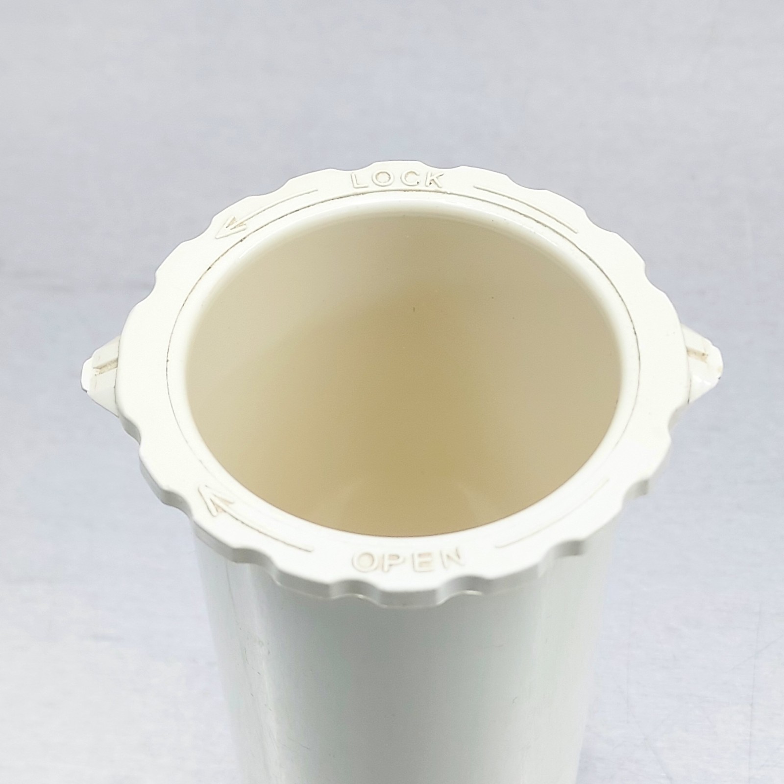 Cuisinart Pusher Feed Tube Replacement Food Processor DLC-8F Cream
