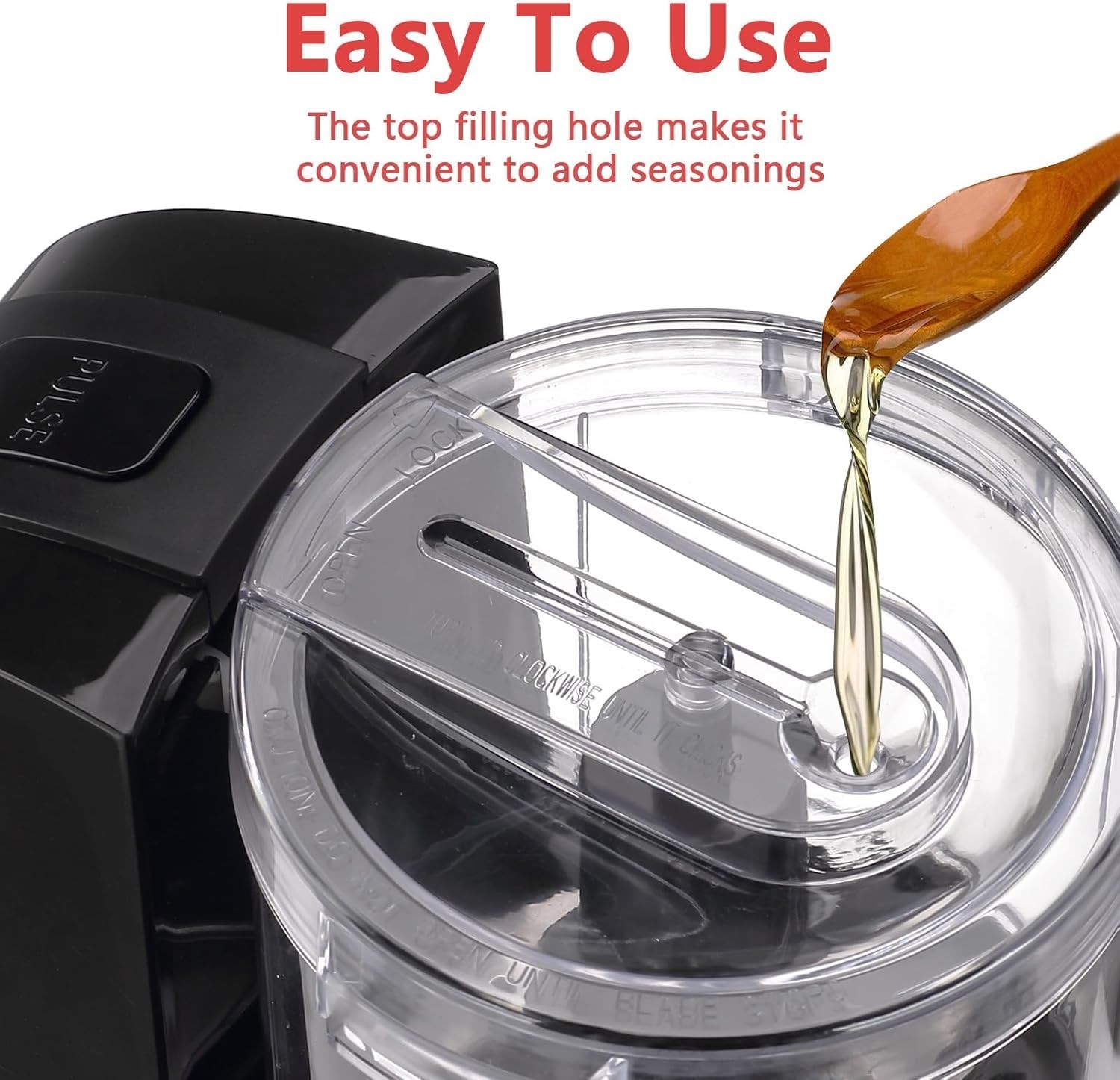 Mini Food Processor,1.5 Cup Mini Chopper for Cutting Vegetable,Garlic,Onion,Meat