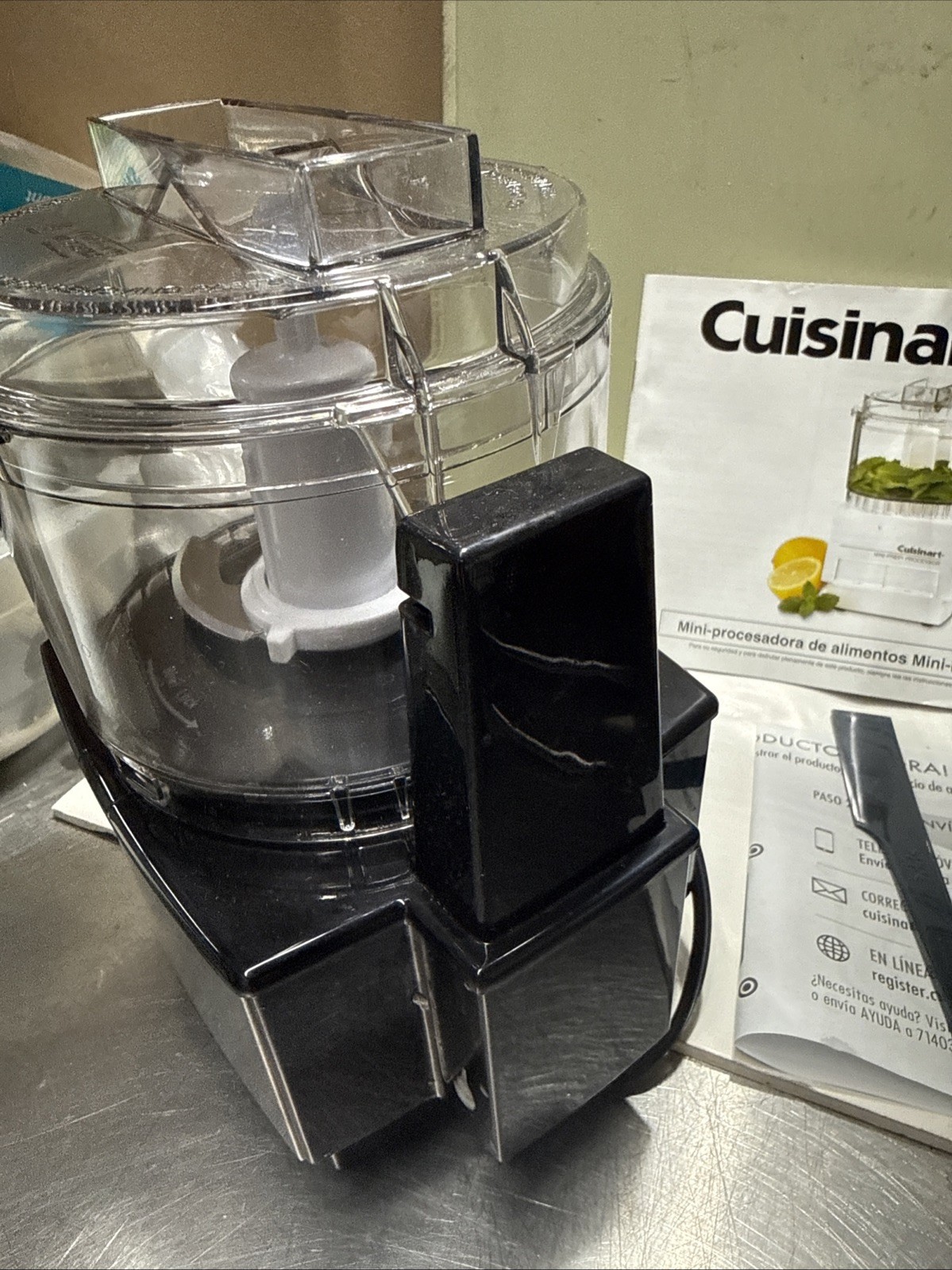 Cuisinart DLC-1SS Mini-Prep Food Processor – Stainless Steel