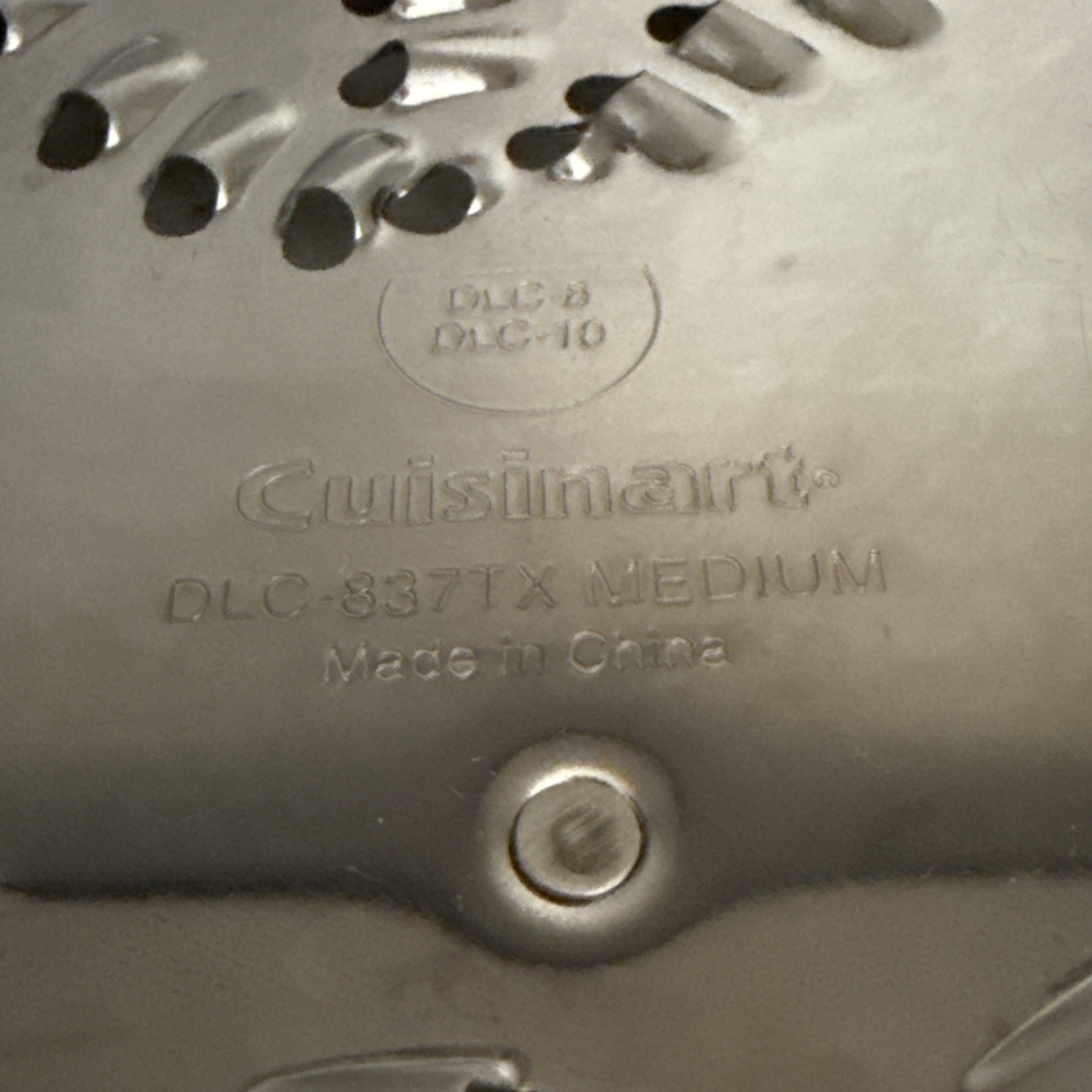 Cuisinart Prep Shred (DLC-837) & Slice (DLC-844) & Stem for DLC-8 & 10