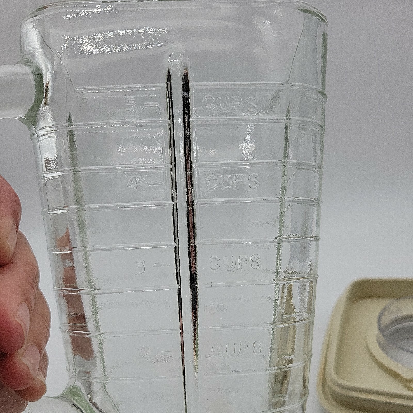 Oster Kitchen Center BLENDER JAR 5 Cup Glass Pitcher with Lid Blade
