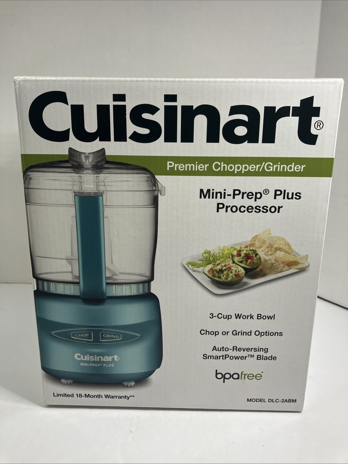 Cuisinart Mini Prep Plus Premier Food Processor Chopper Grinder Aqua Color – NEW
