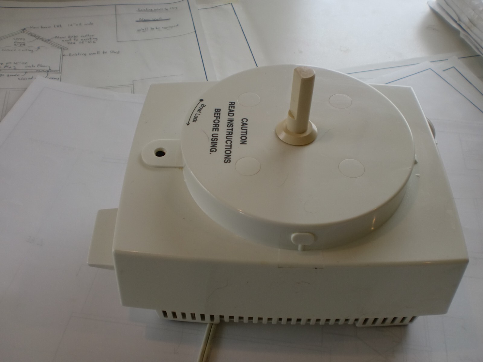 CUISINART DLC-10C Original White Food Processor motor base only