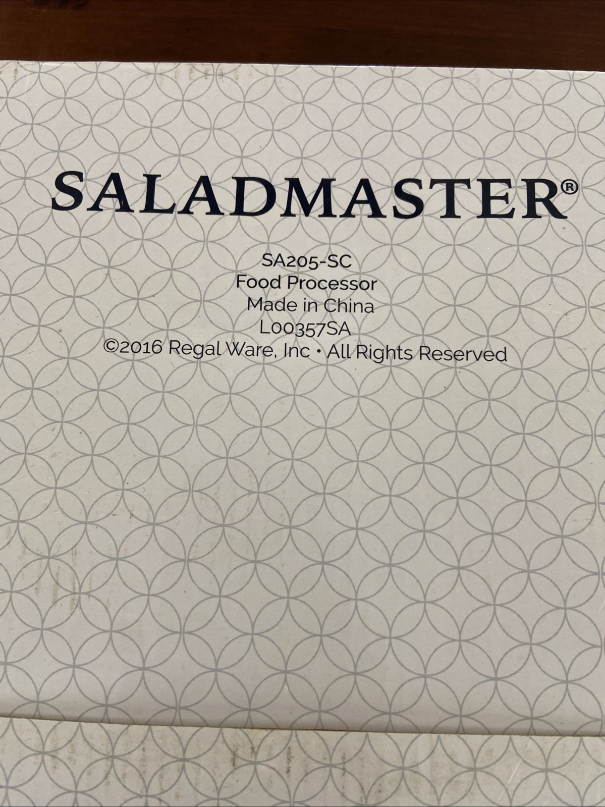 NEW Saladmaster Food Processor Chopper Shredder