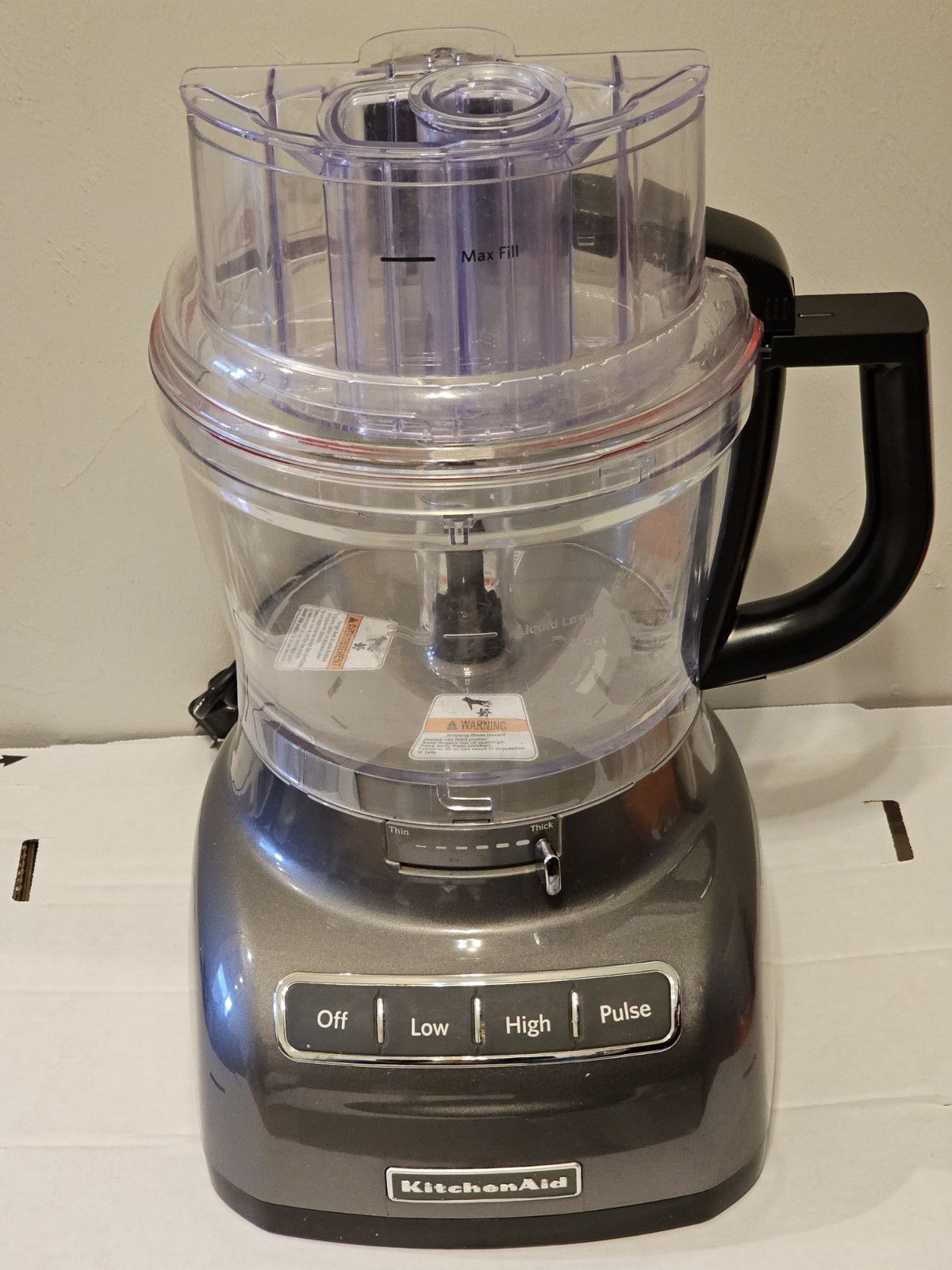 KitchenAid 13 cup Food Processor Model KFP1333QG0, With Mixer Accessories