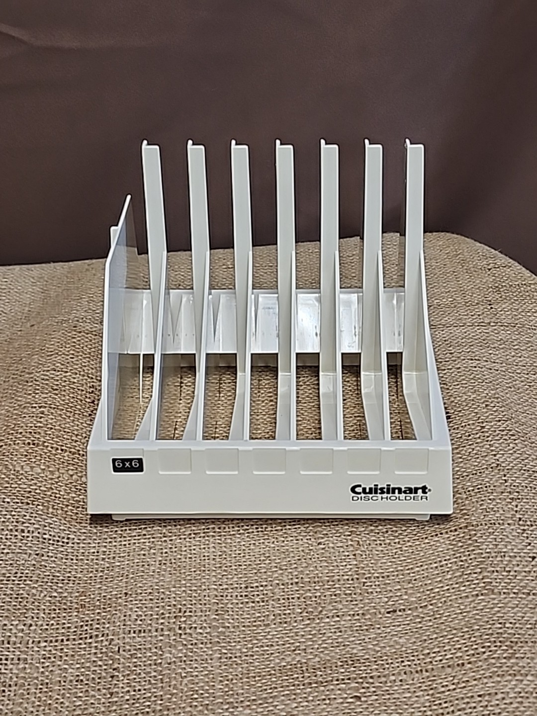 Cuisinart DLC-7 Food Processor 7 Disc Blade Holder Storage Rack