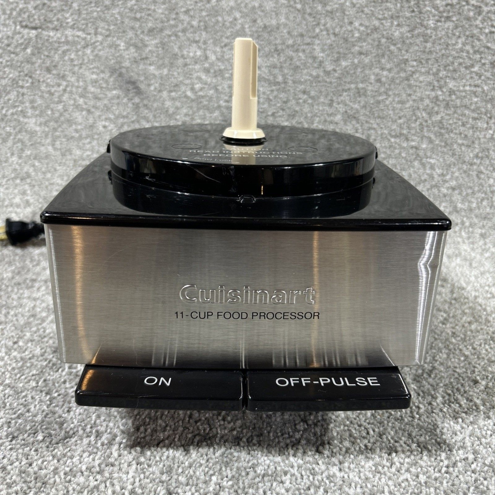 Cuisinart Custom DLC-8 Pro 11 Cup Food Processor Motor Base EV-11PC7 Tested