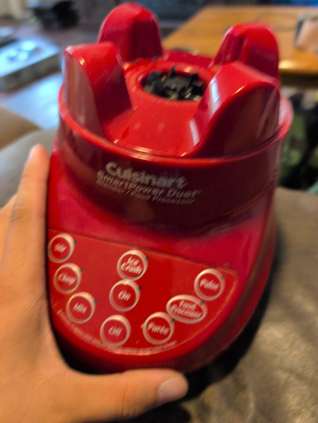 Cuisinart BFP-703R Smart Power Duet Blender/Food Processor (Tested) Red Base