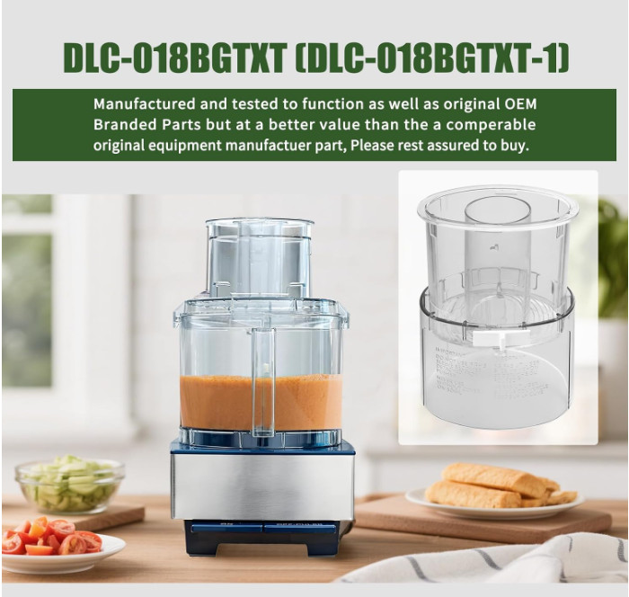 DLC-018BGTXT DLC-018BGTXT1 Big Pusher&Sleeve set Compatible with Cuisinart | Ass