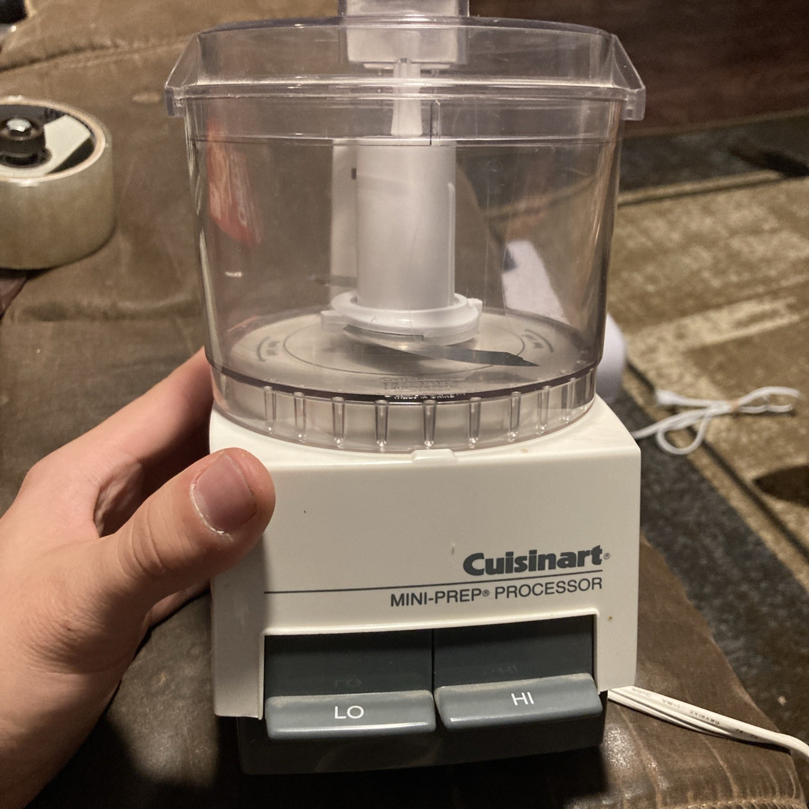 Vintage Cuisinart Mini-Prep Food Processor Model DLC-1TX – works!
